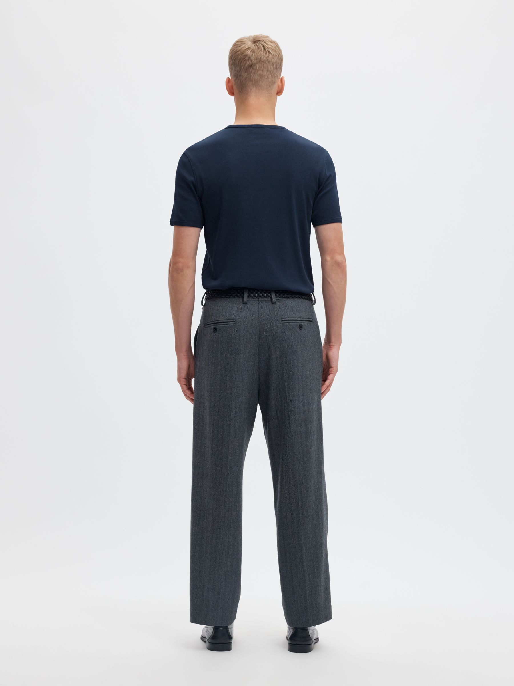 RIBBED SLIM FIT T-SHIRT