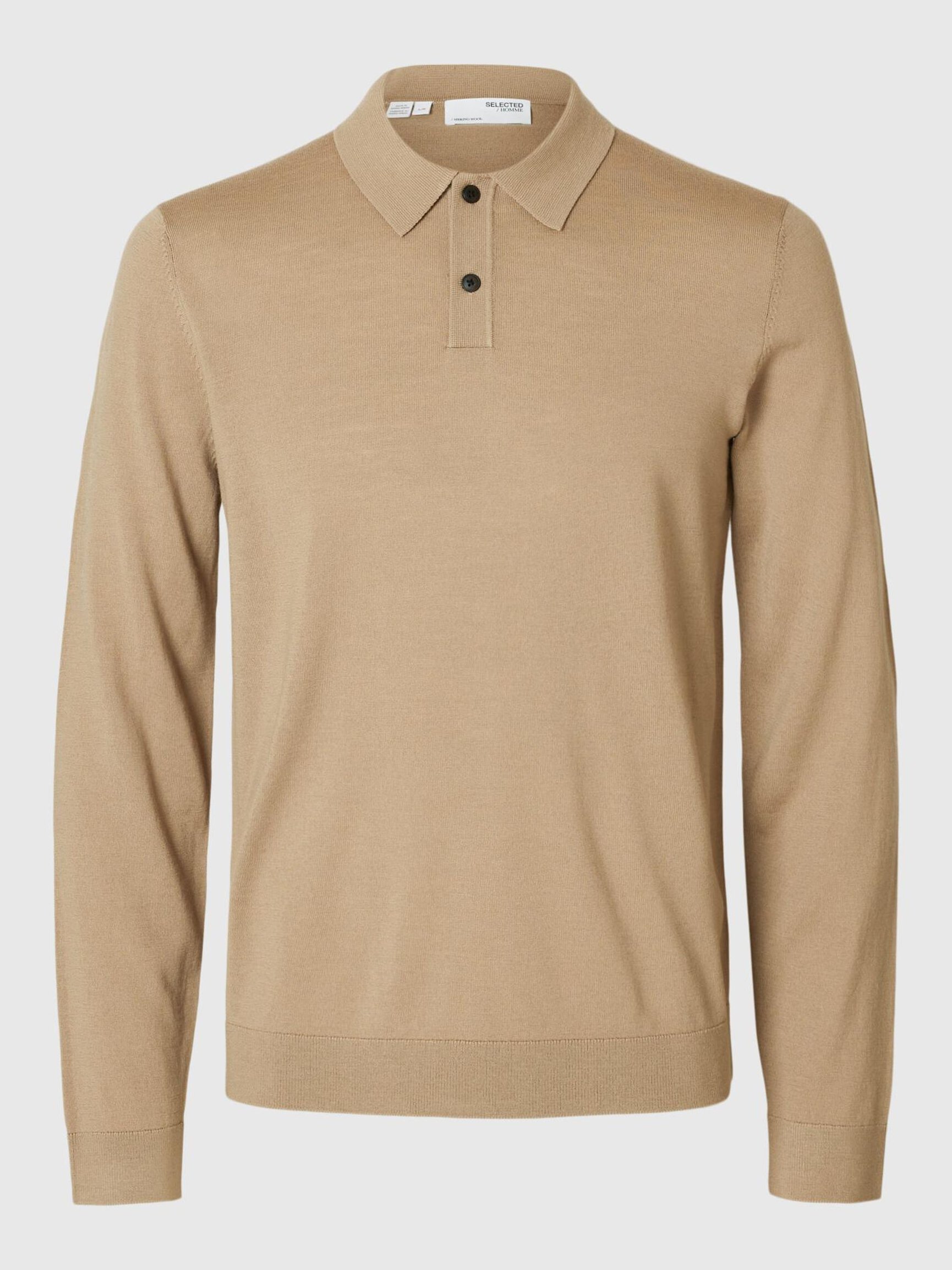 100% MERINO WOOL POLO SHIRT