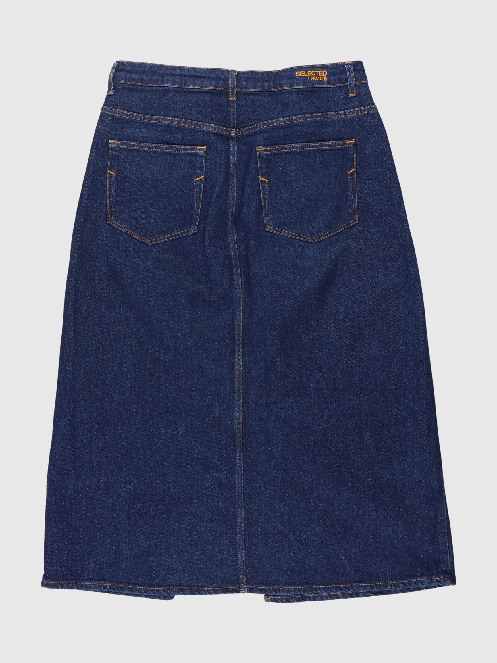 DENIM MIDI SKIRT