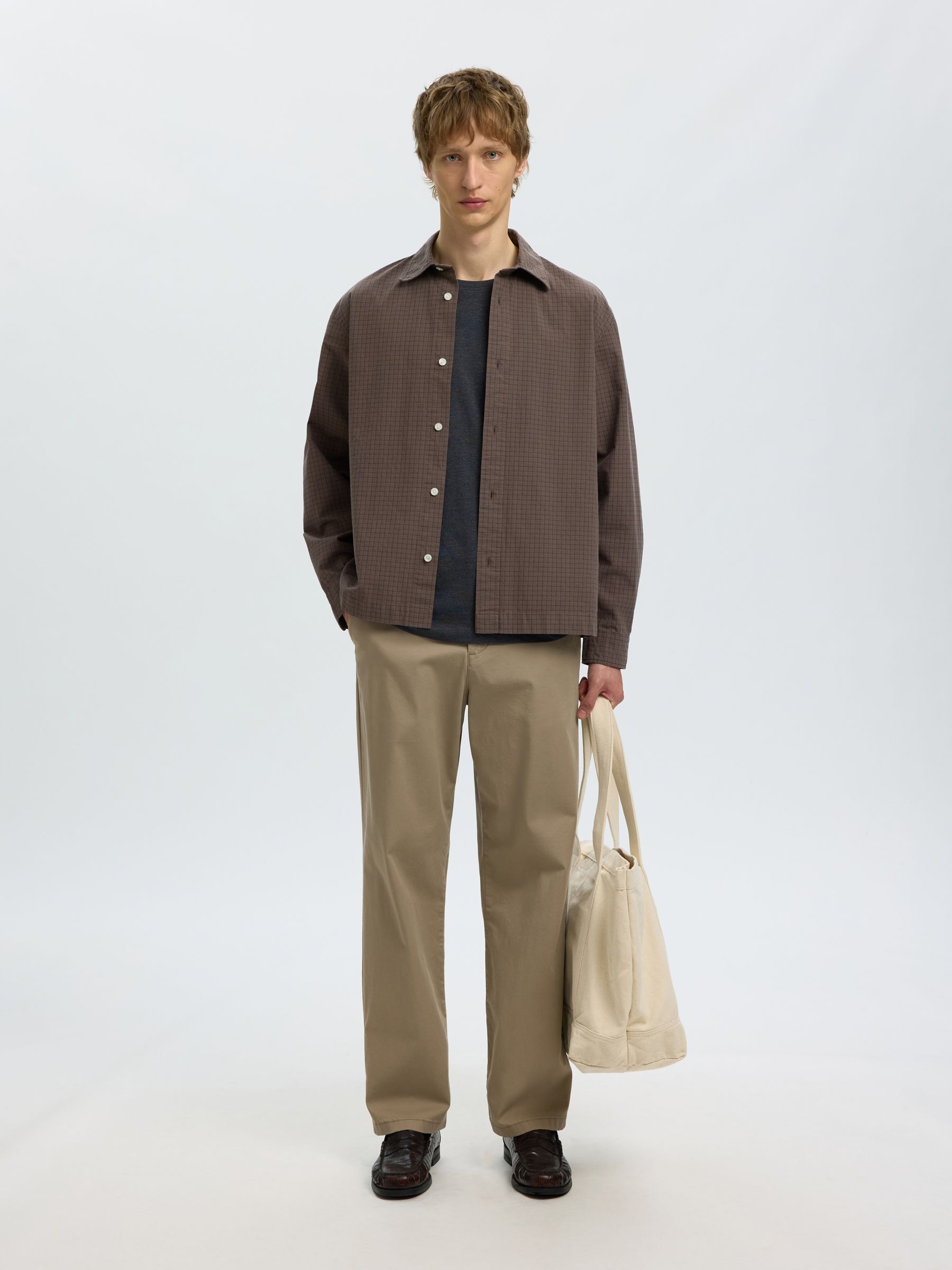 RELAXED FIT LONG SLEEVED SHIRT