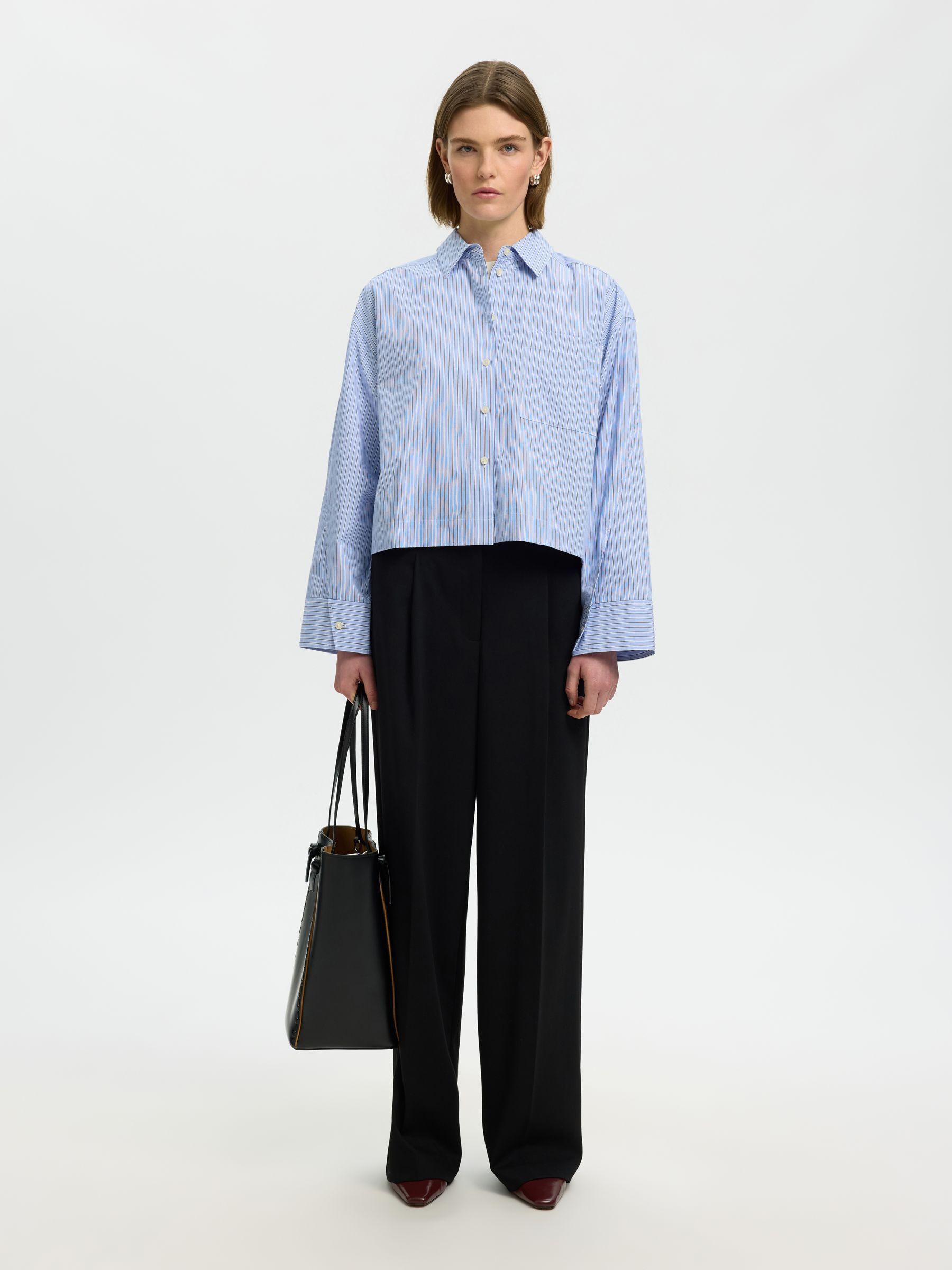 CROP-BLUSE