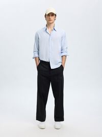 RELAXED FIT OVERHEMD, Light Blue, highres