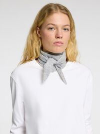100% CASHMERE HALSTØRKLÆDE, Light Grey Melange, highres