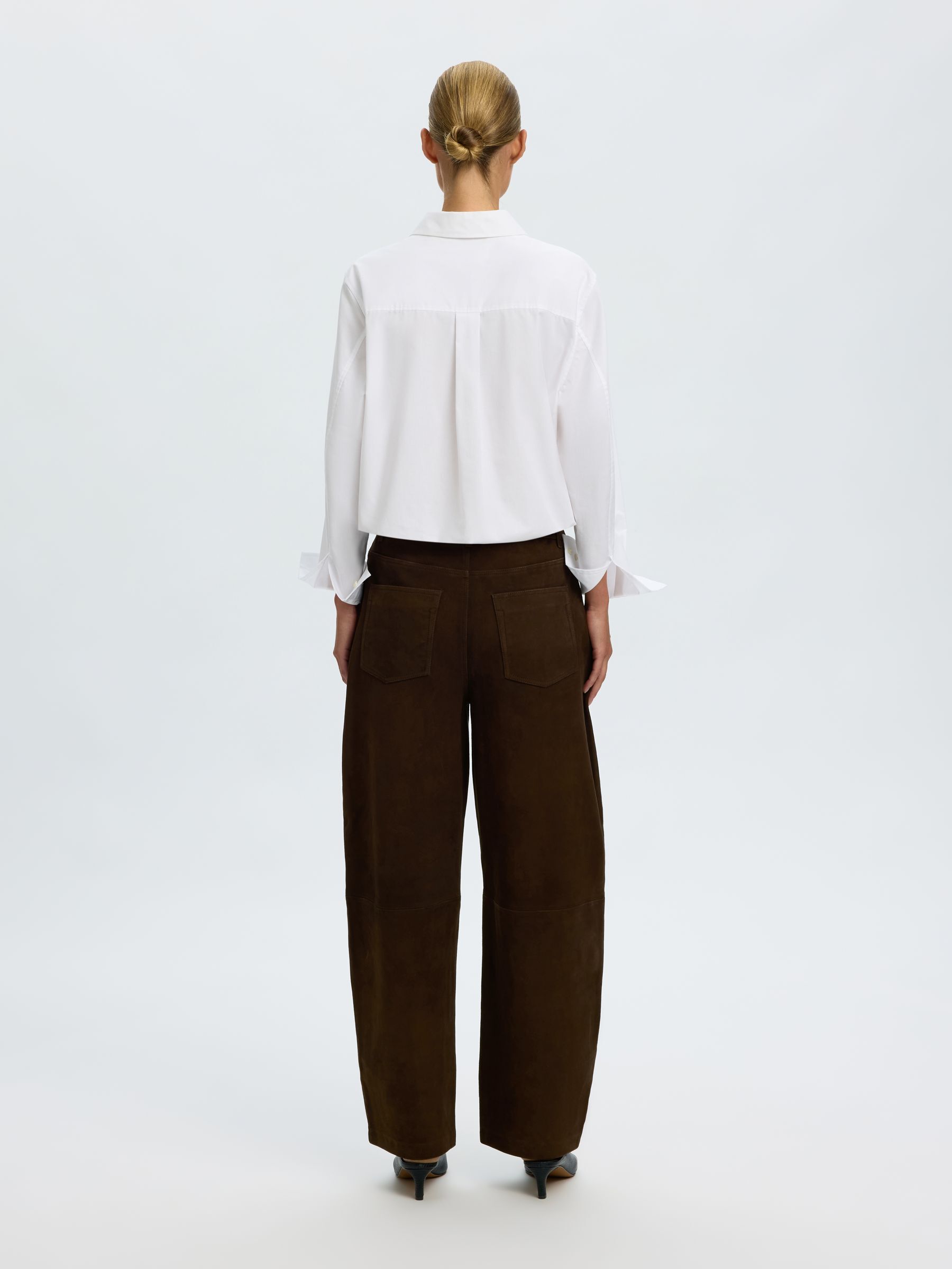 SUÈDE BARREL FIT BROEK