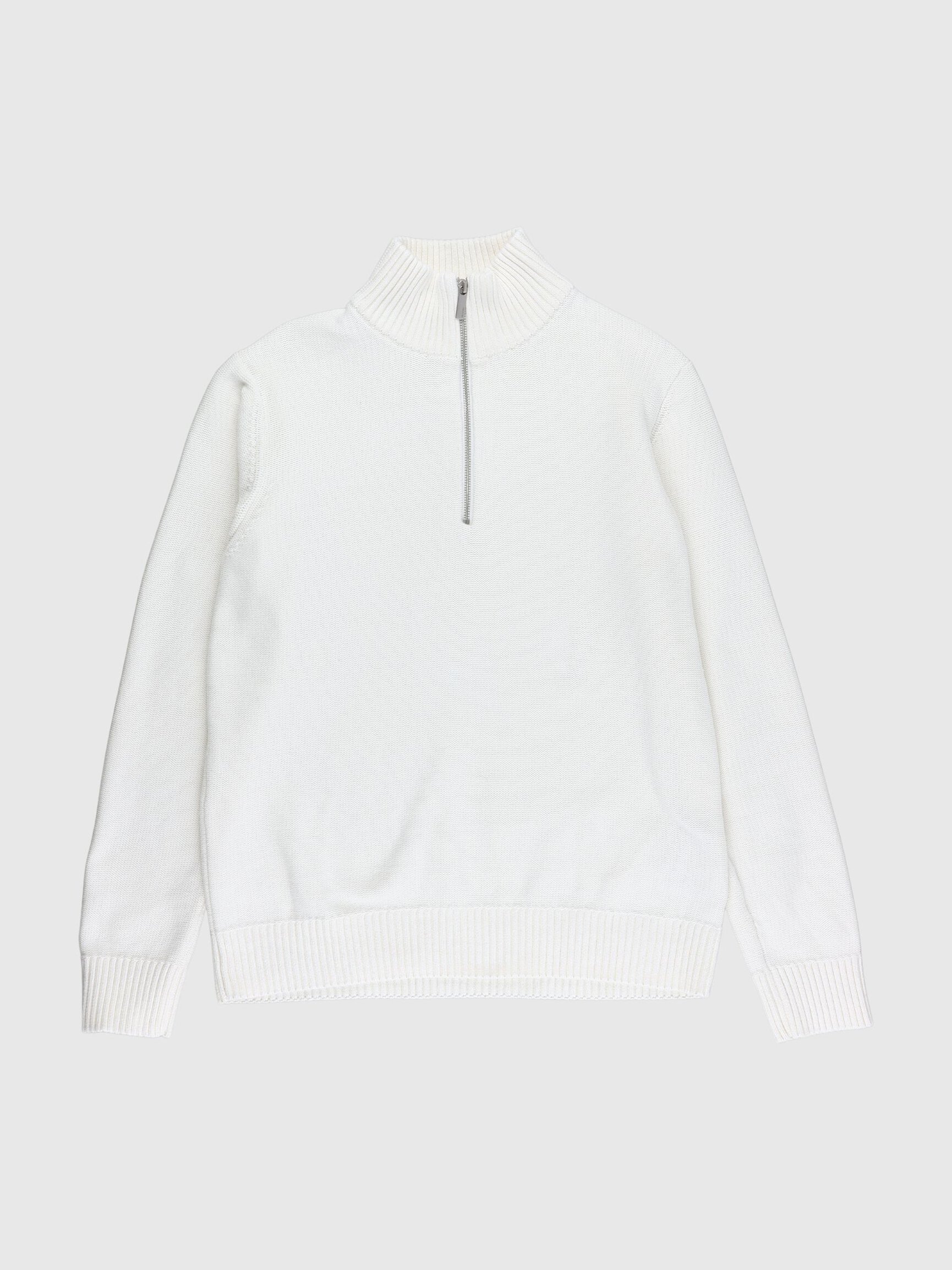 RELAXED FIT KNITTED PULLOVER