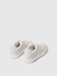 CHUNKY SUEDE  TRAINERS, White, highres