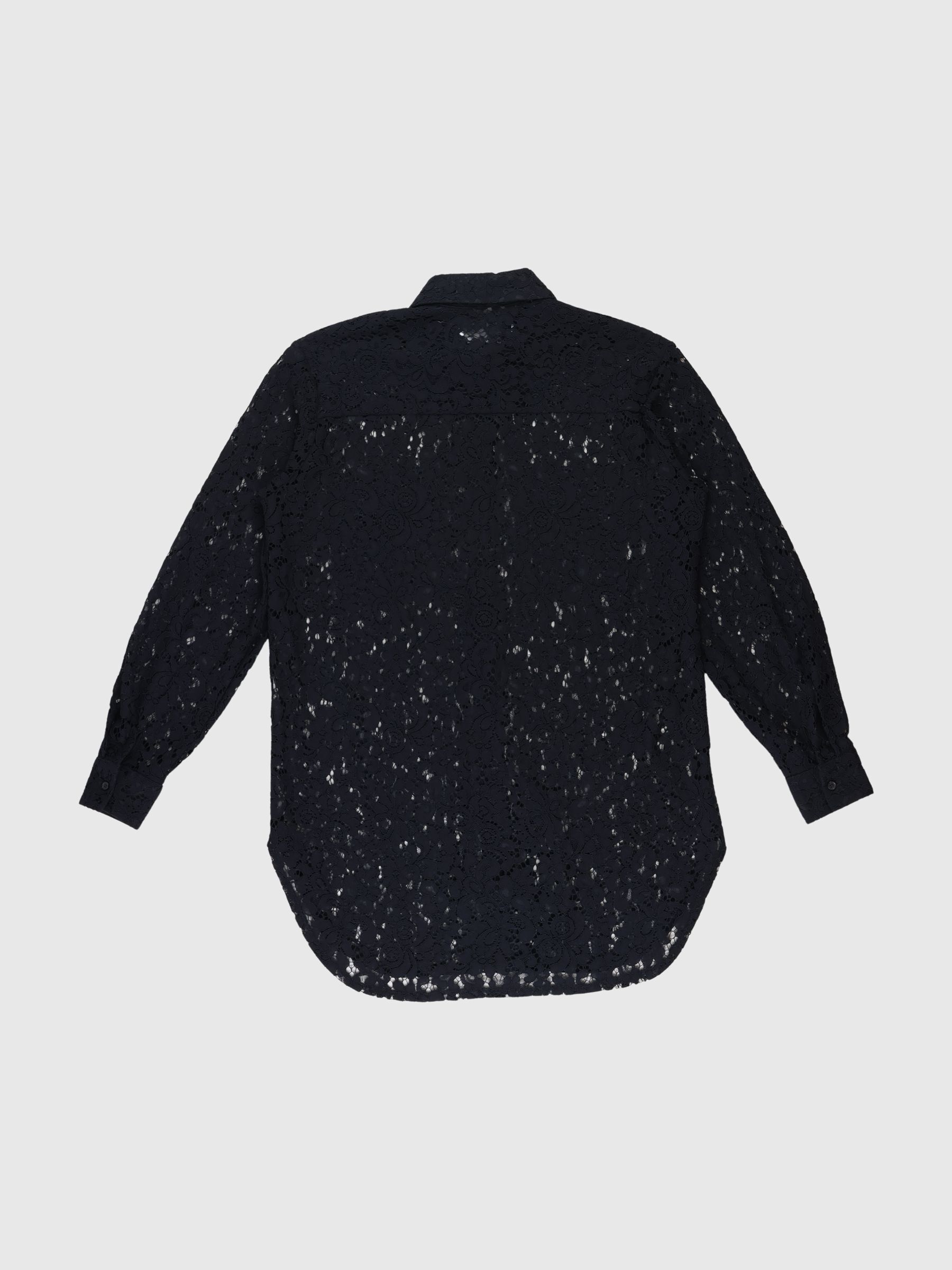 LONG-SLEEVED LACE SHIRT