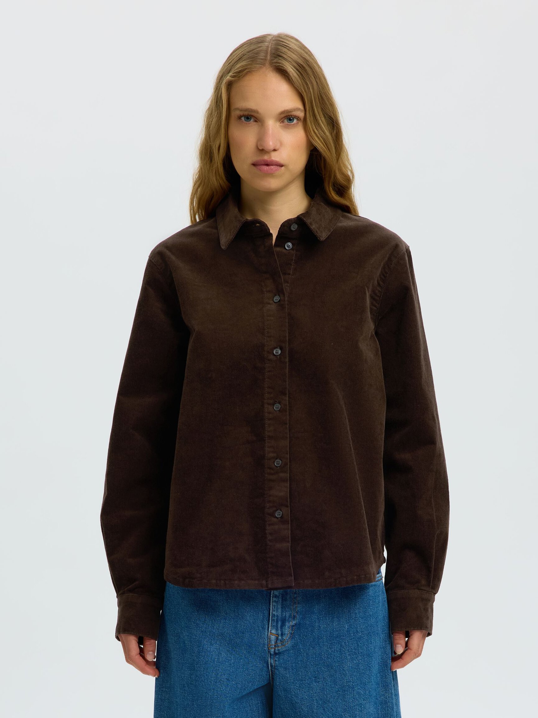 REGULAR FIT CORDUROY SHIRT