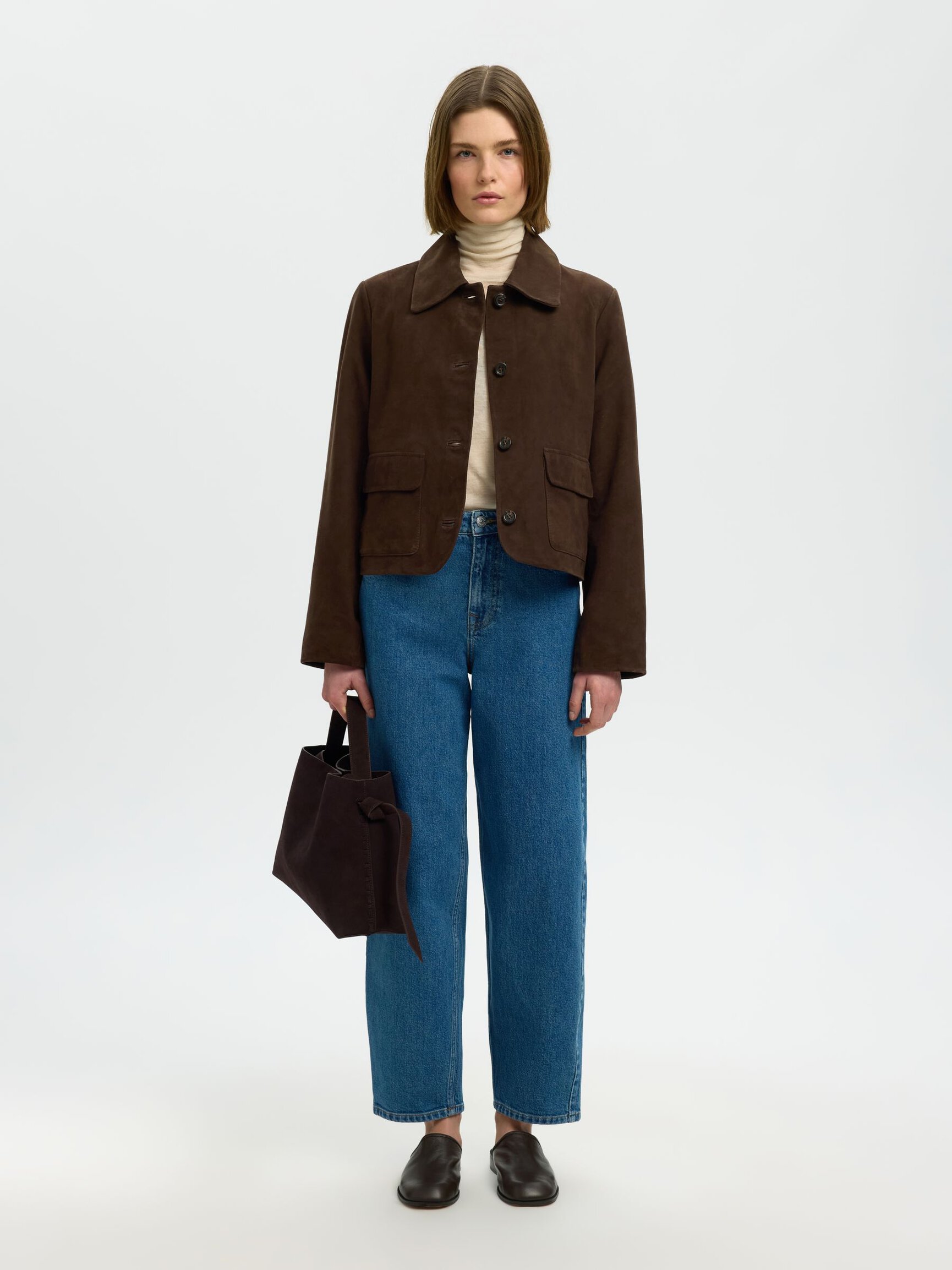 100% SUEDE JACKET
