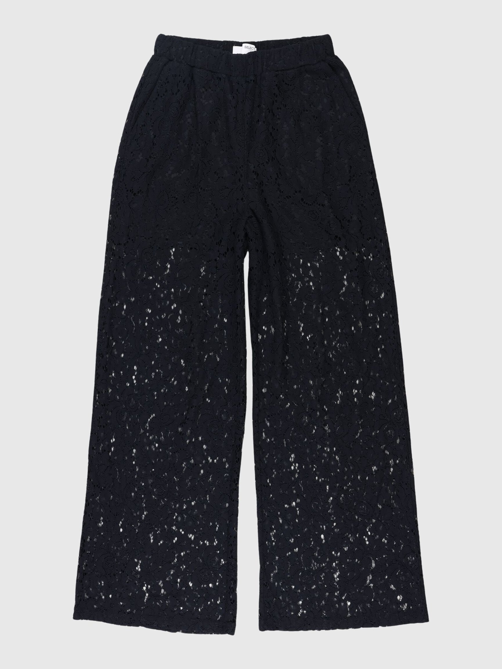 LACE HIGH WAISTED TROUSERS