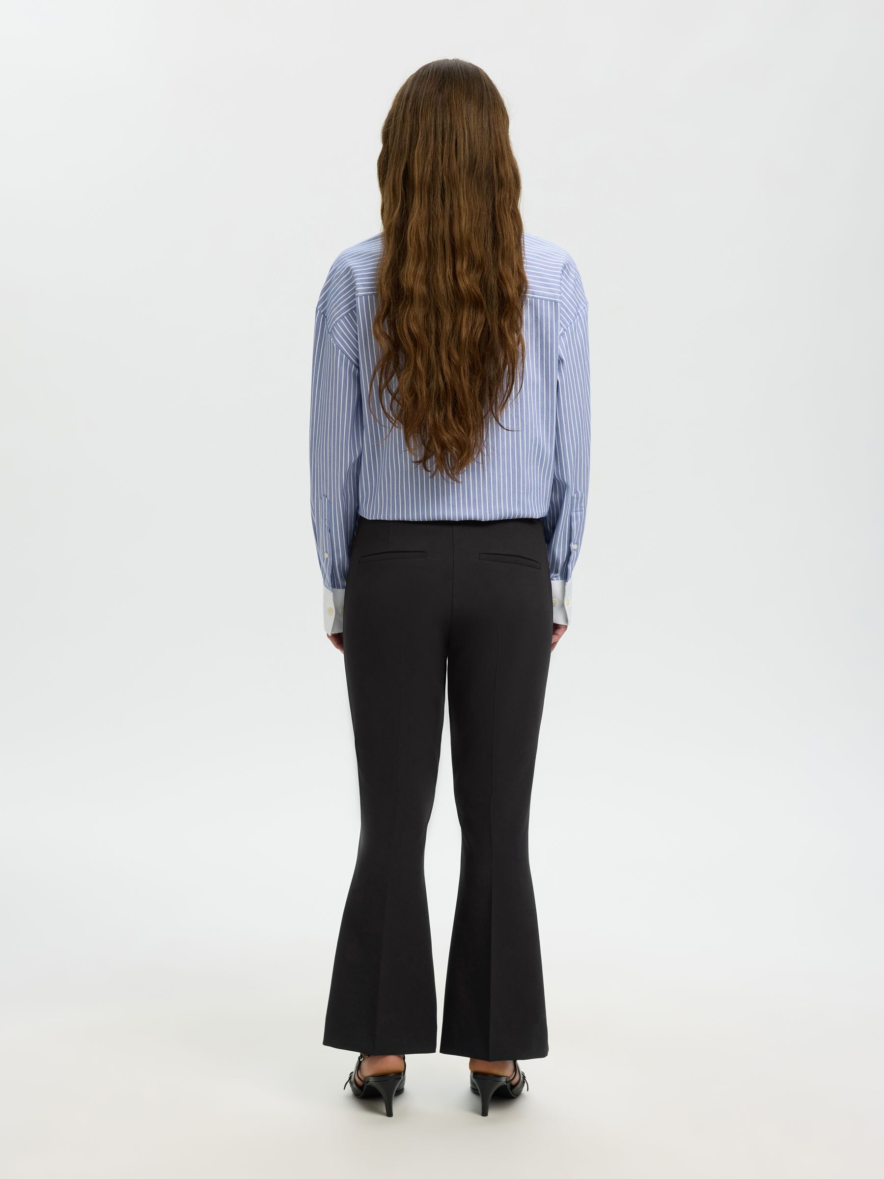 TAILORED FLARED TROUSERS