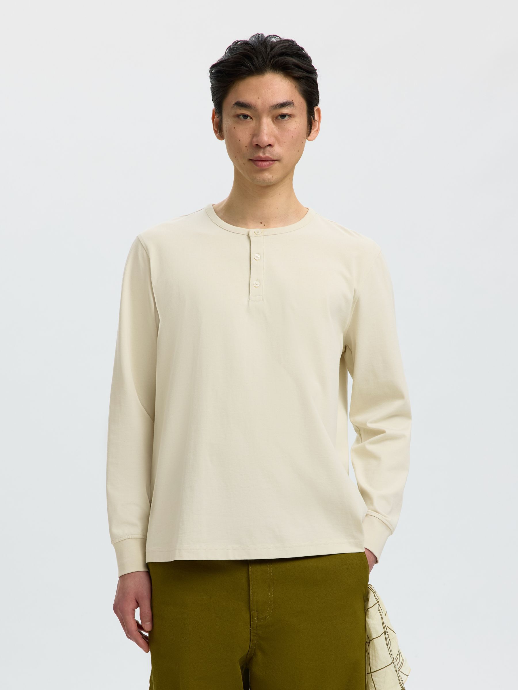 LANGE MOUWEN T-SHIRT