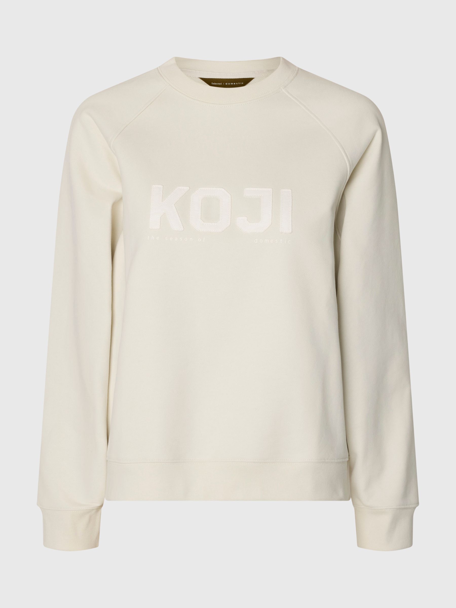 ORGANIC COTTON LONG SLEEVED SWEATSHIRT