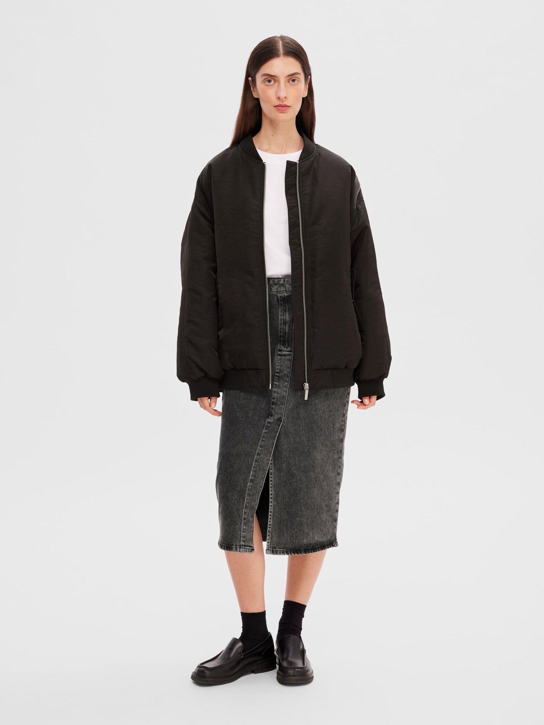 OVERSIZED RE:DOWN® BOMBER JACKET