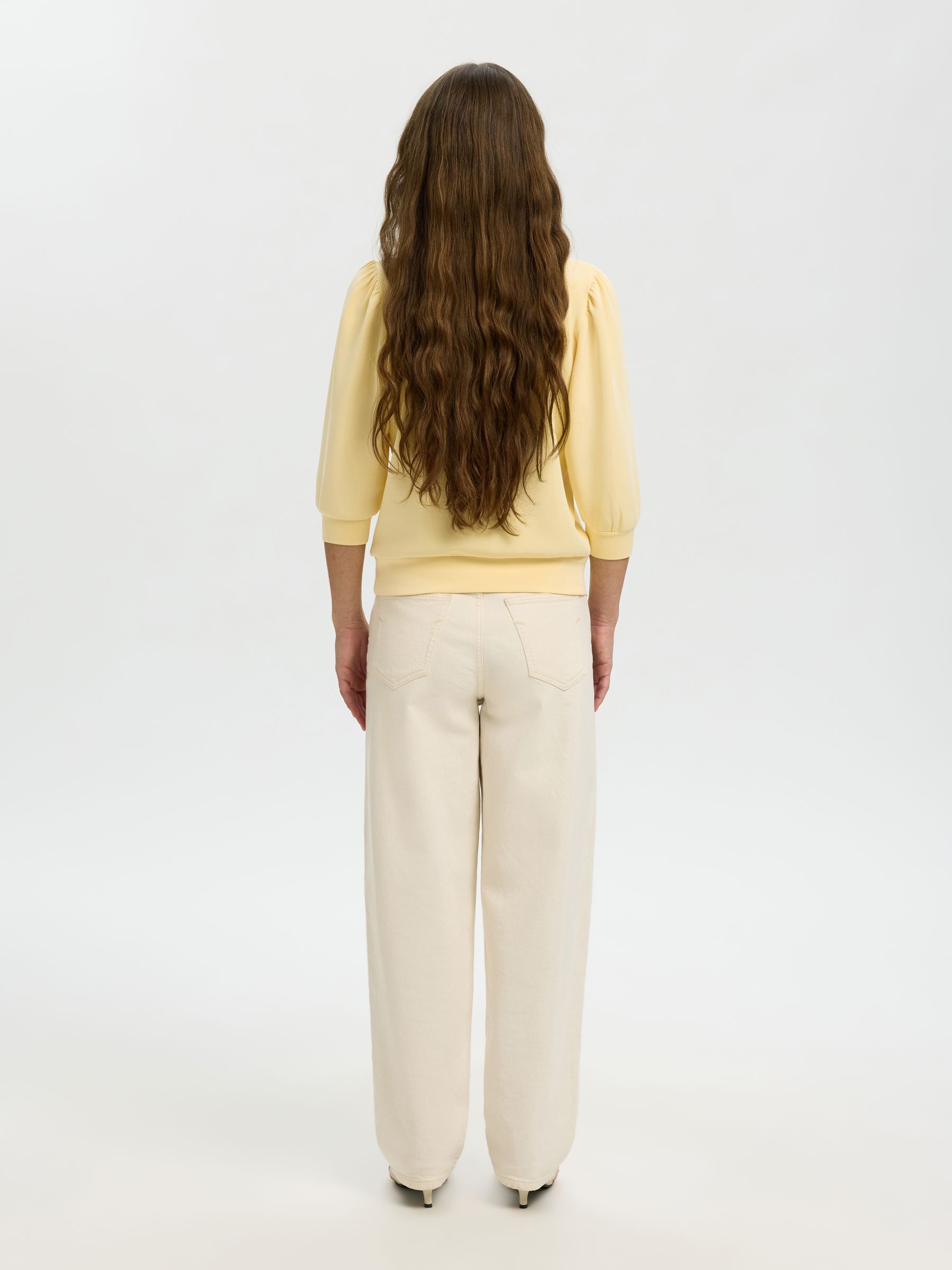 PUFF SLEEVE SWEATSHIRT