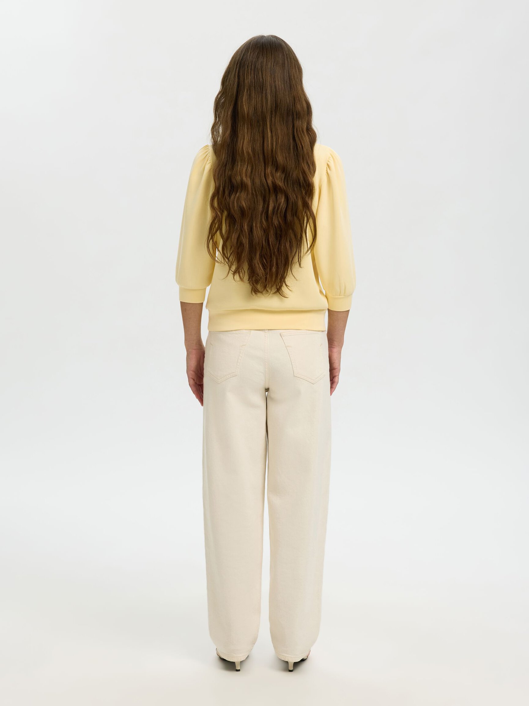 PUFF SLEEVE SWEATSHIRT