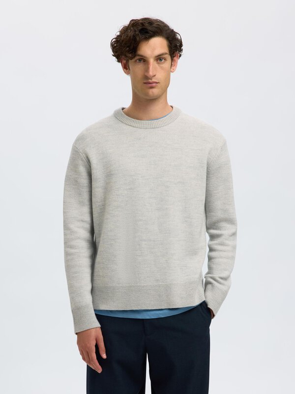 100% Wool Knitted Jumper