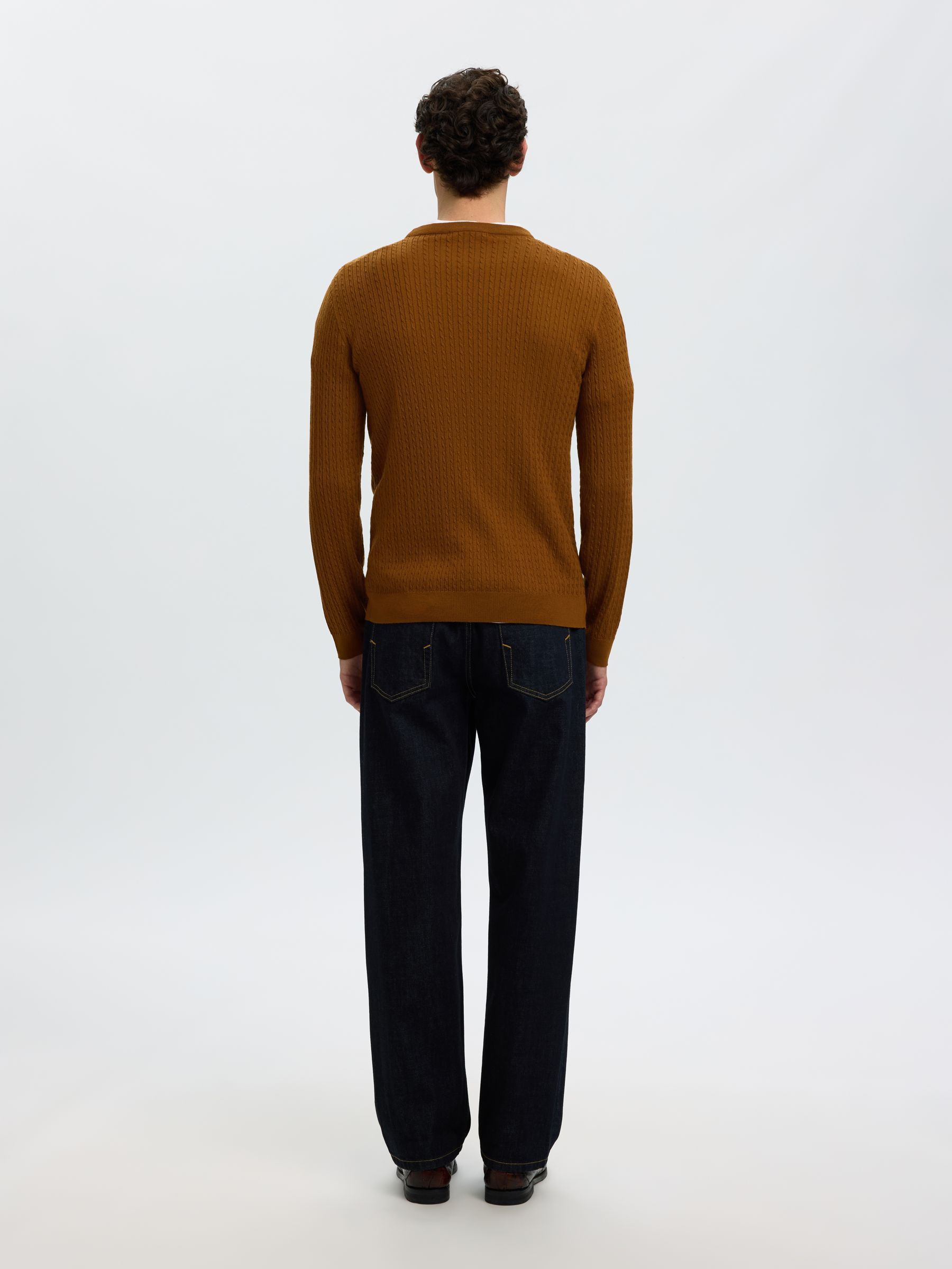 100% MERINO WOOL KNITTED PULLOVER