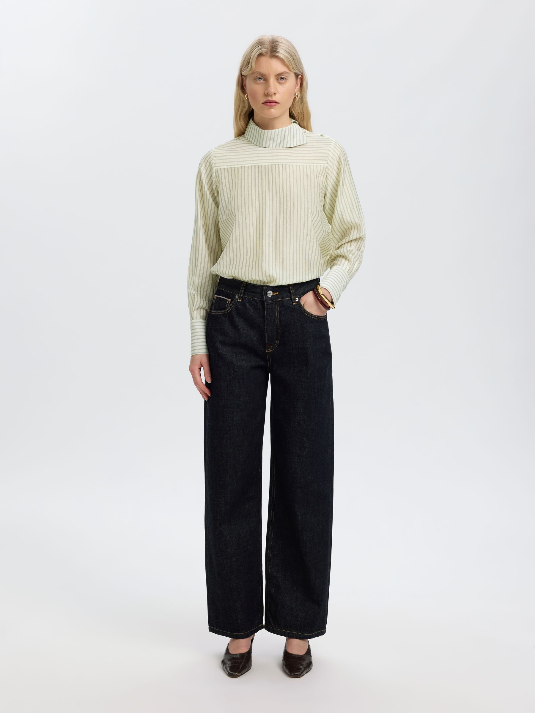 RELAXED FIT BLOUSE