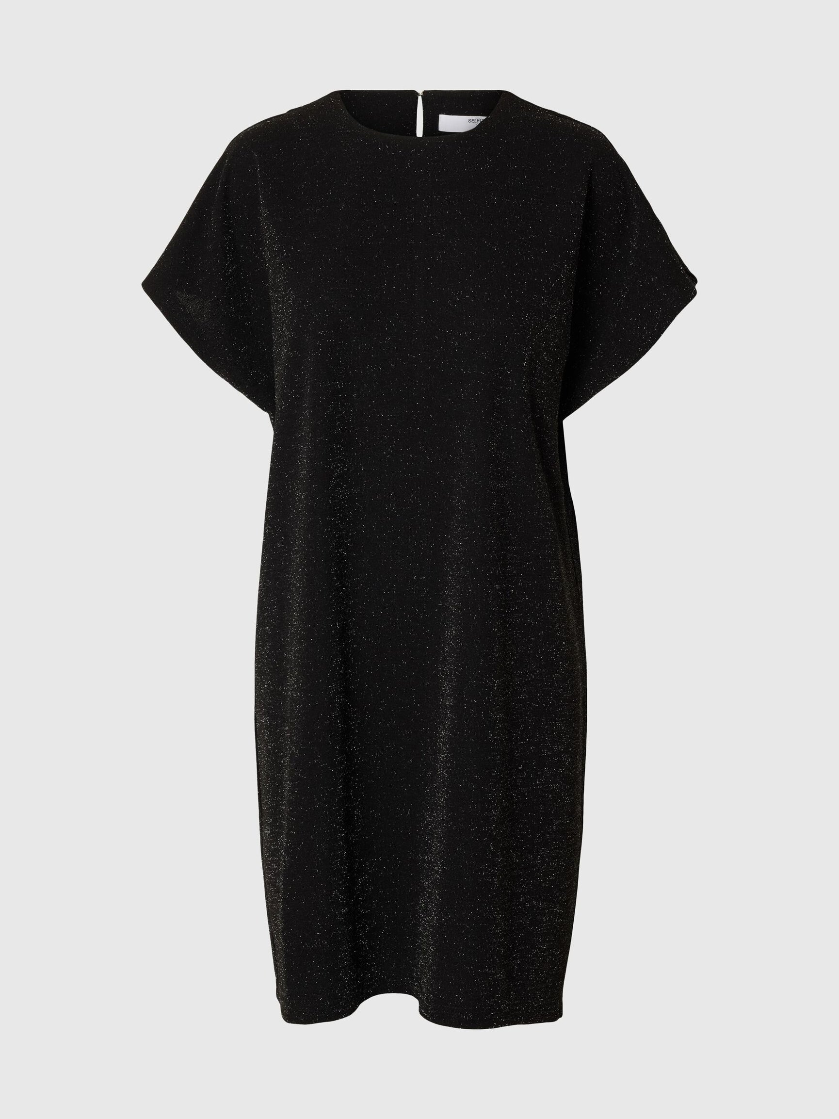 METALLIC GLITTER MINI DRESS