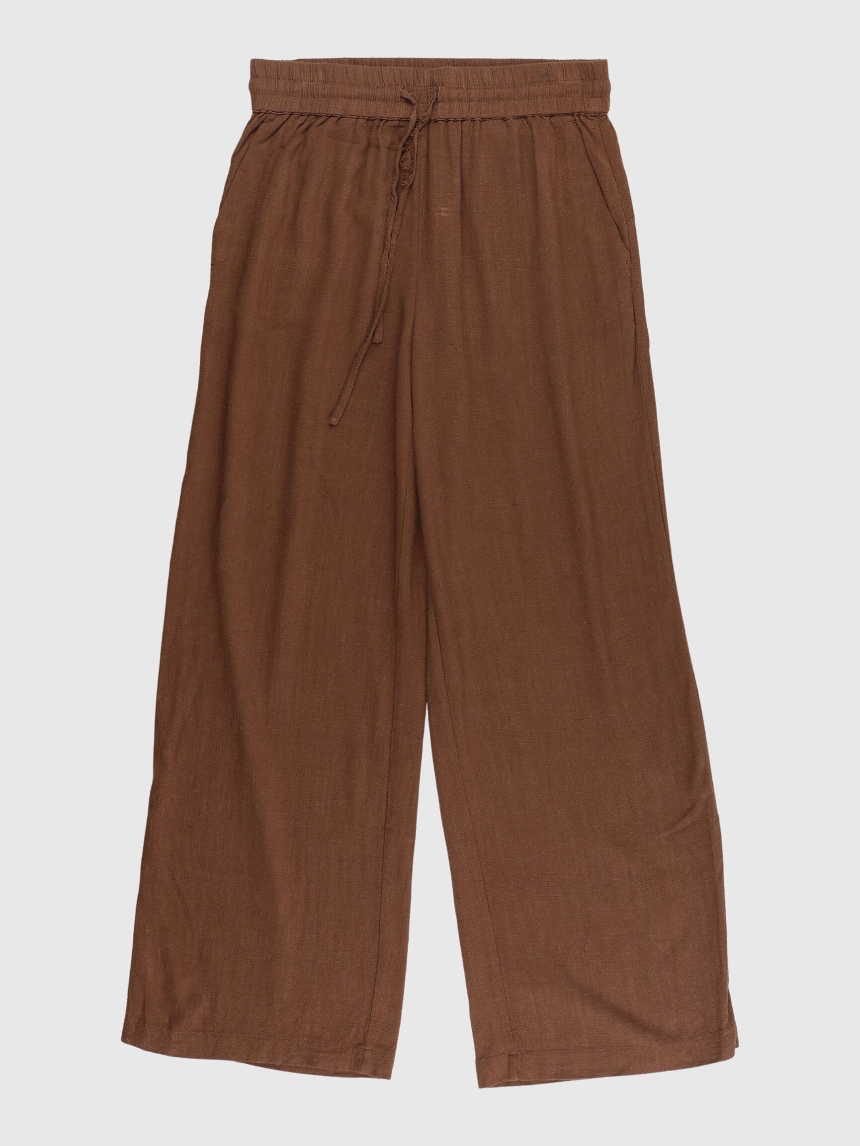 VISCOSE BLEND TROUSERS