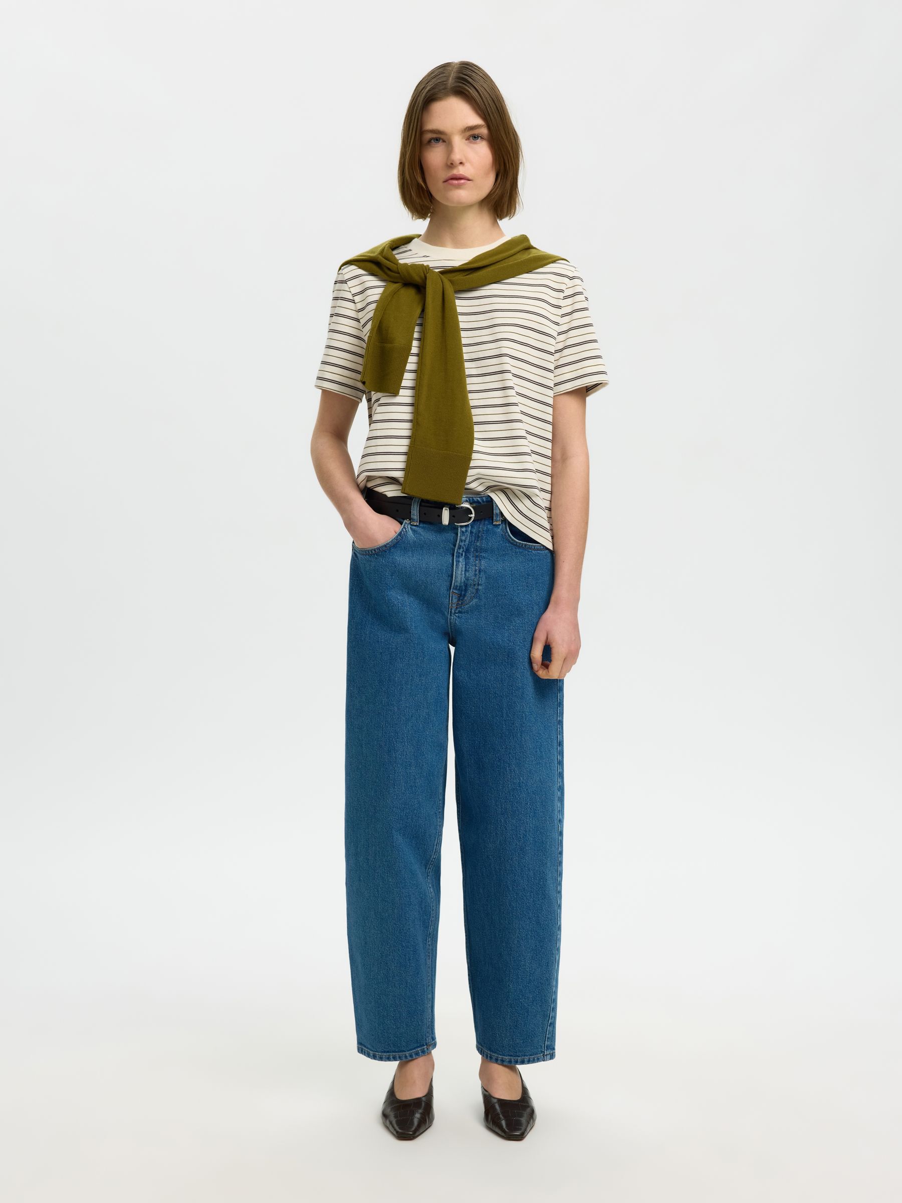 STRIBET BOXY FIT T-SHIRT