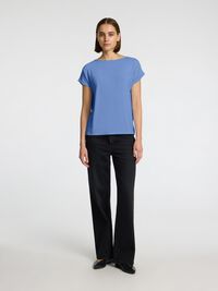 BOOTHALS T-SHIRT, Cornflower Blue, highres