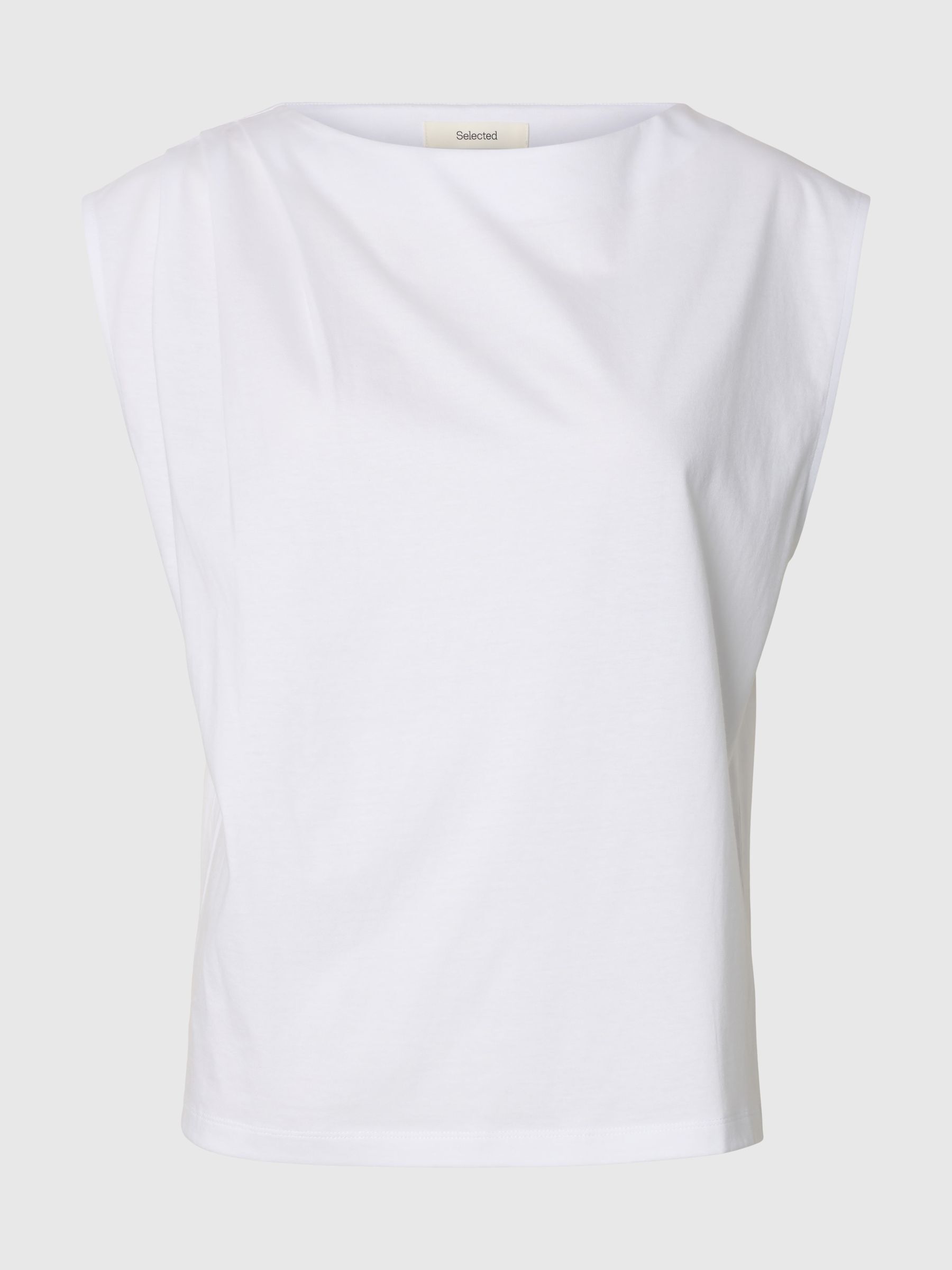 COTTON SLEEVELESS TOP