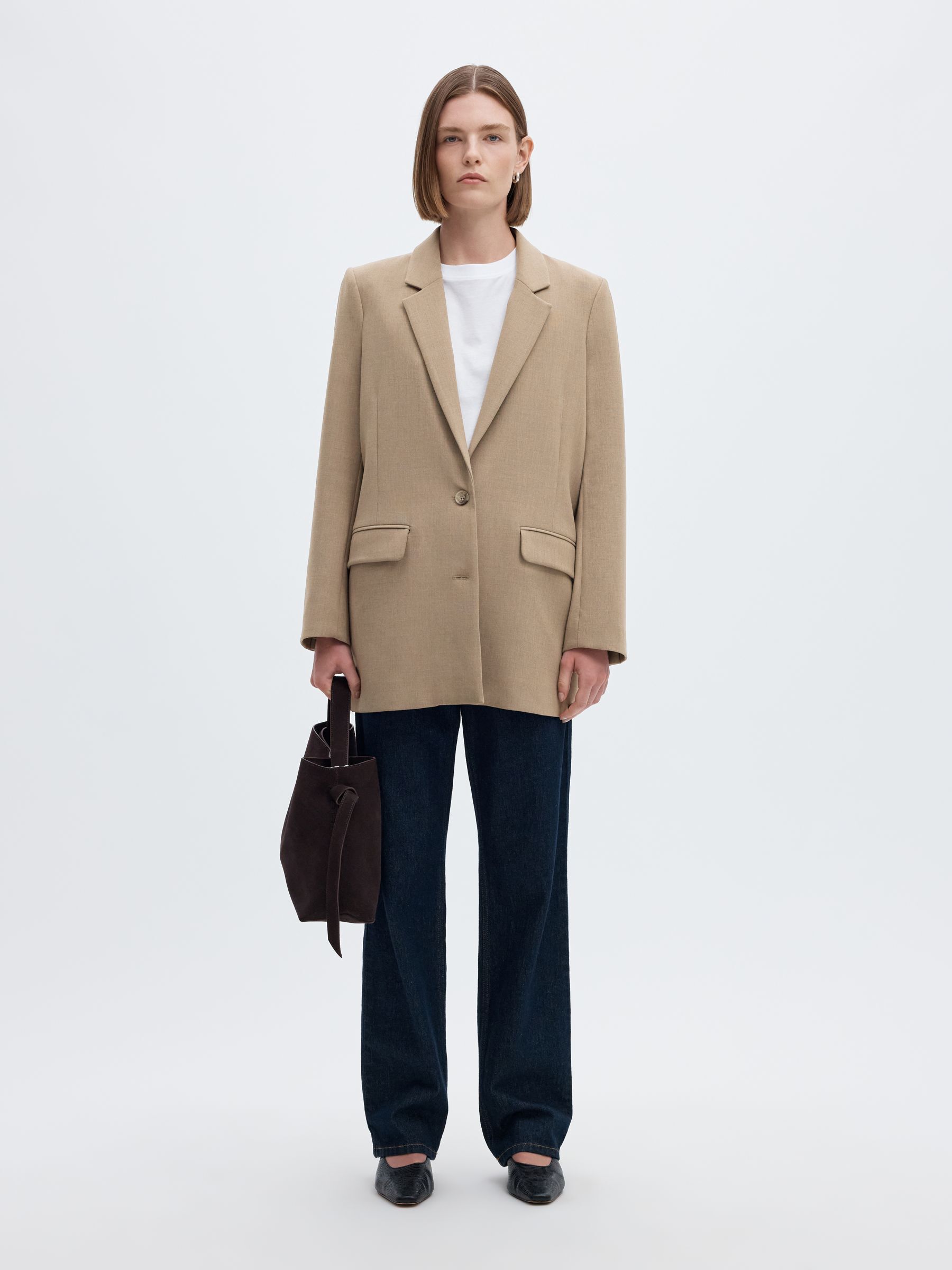 VISKOSEMIX RELAXED BLAZER