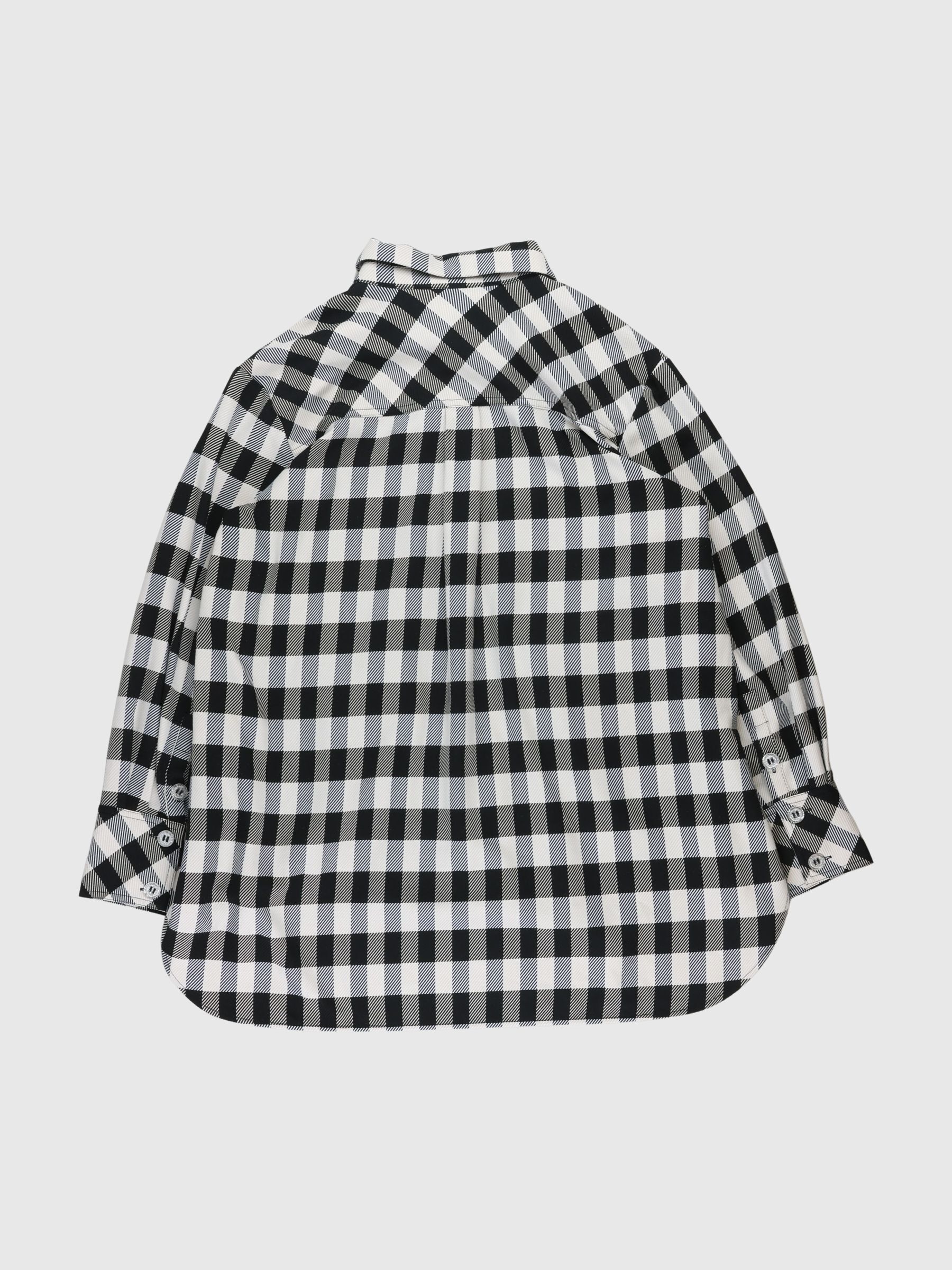 GINGHAM CHECK OVERSHIRT