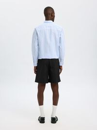 LOOSE-FIT SHORTS, Black, highres