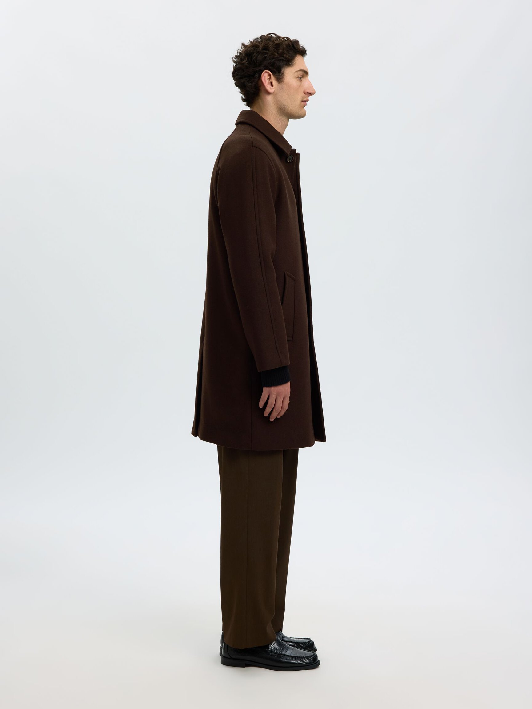 WOOL BLEND COAT