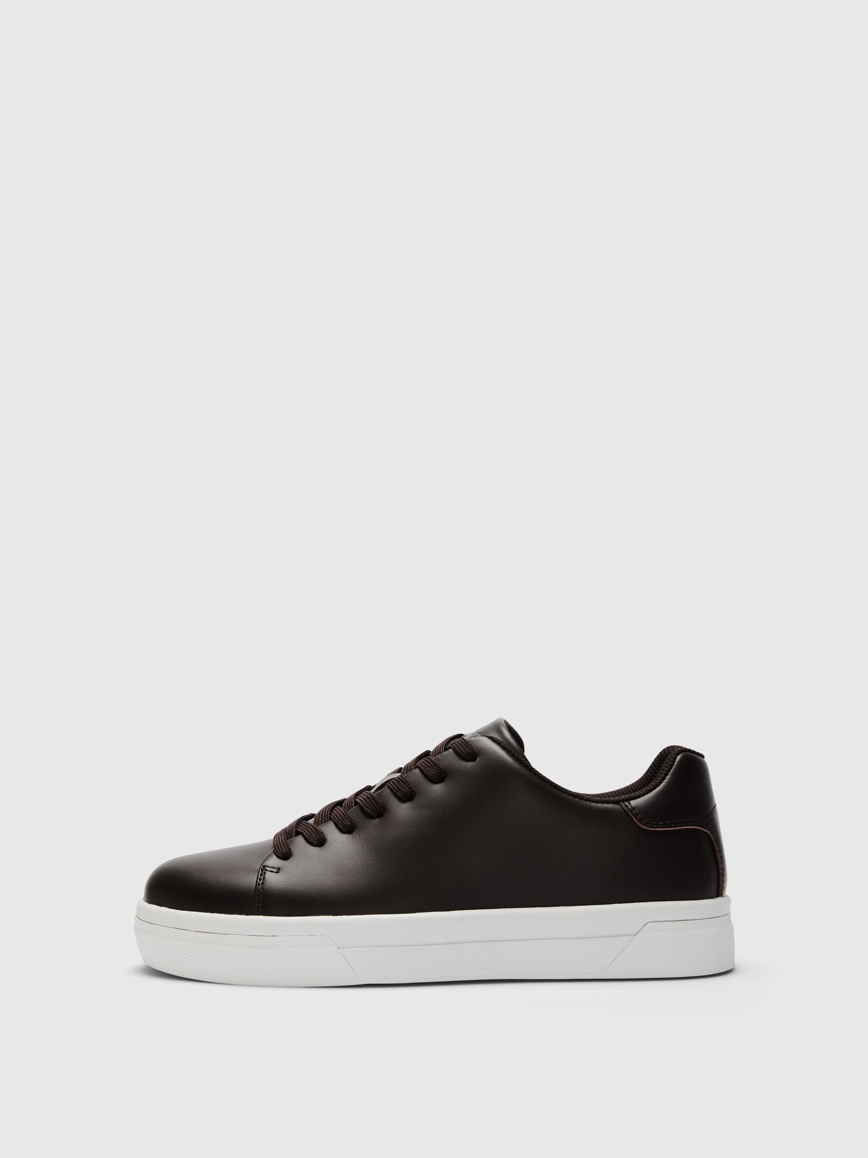 CHUNKY LEATHER TRAINERS