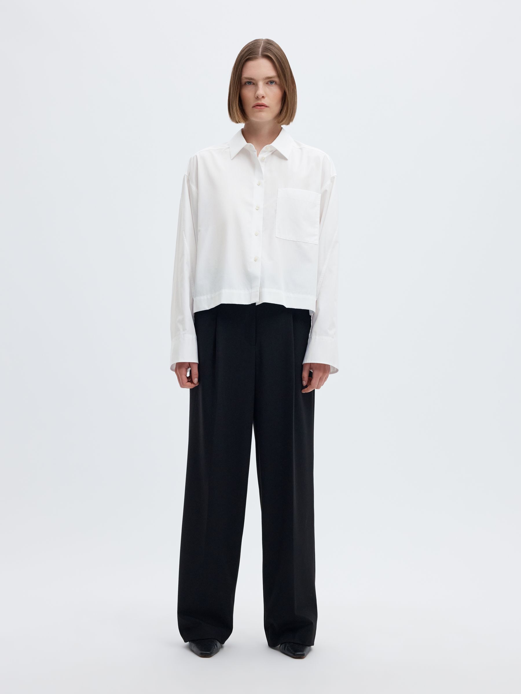 CROP-BLUSE