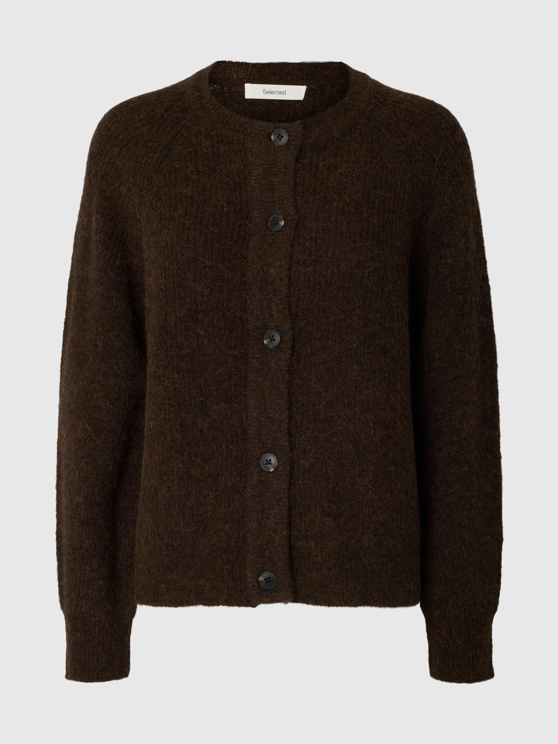 WOOL BLEND CARDIGAN