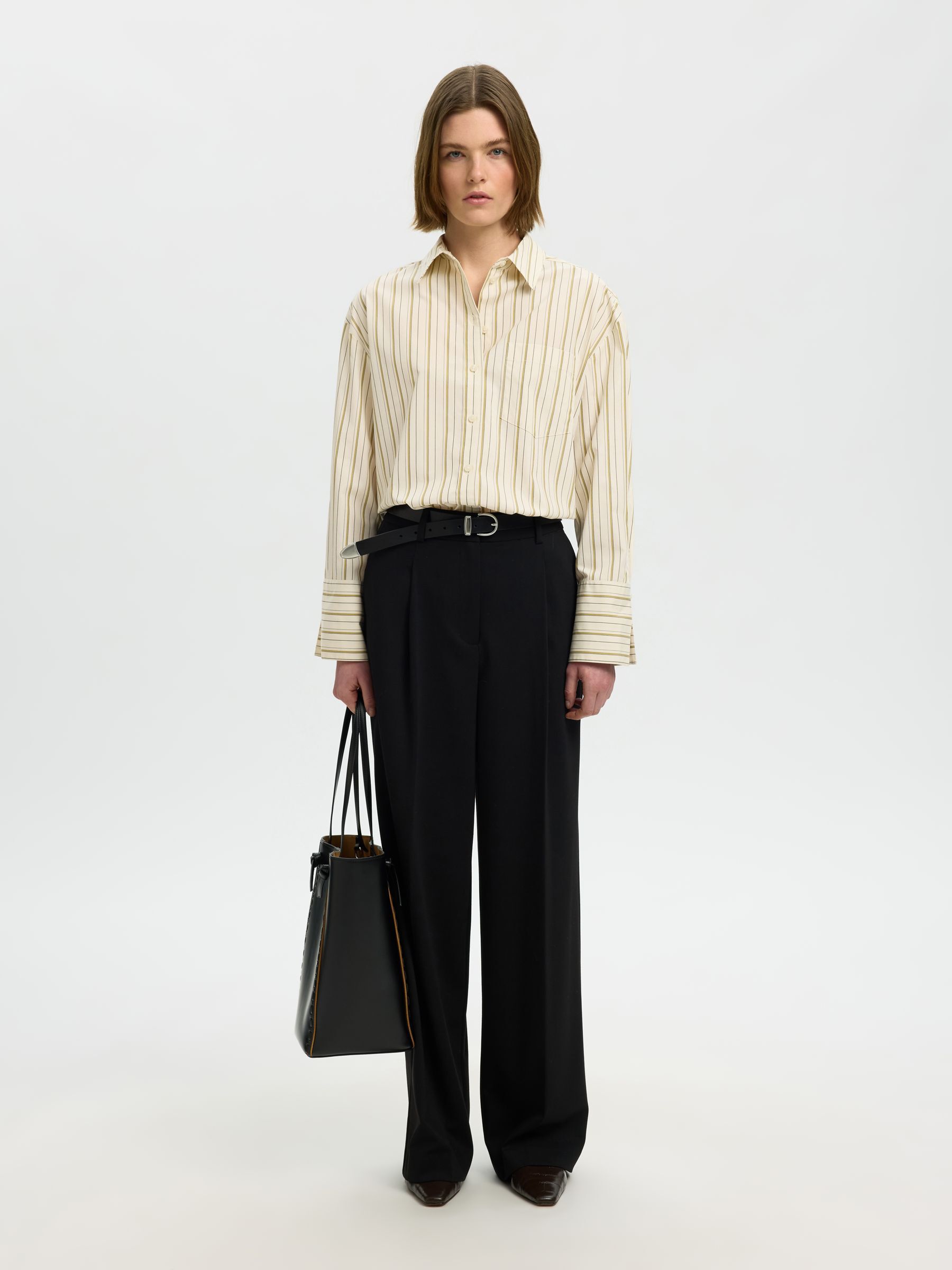 OVERSIZED STRIPED SHIRT
