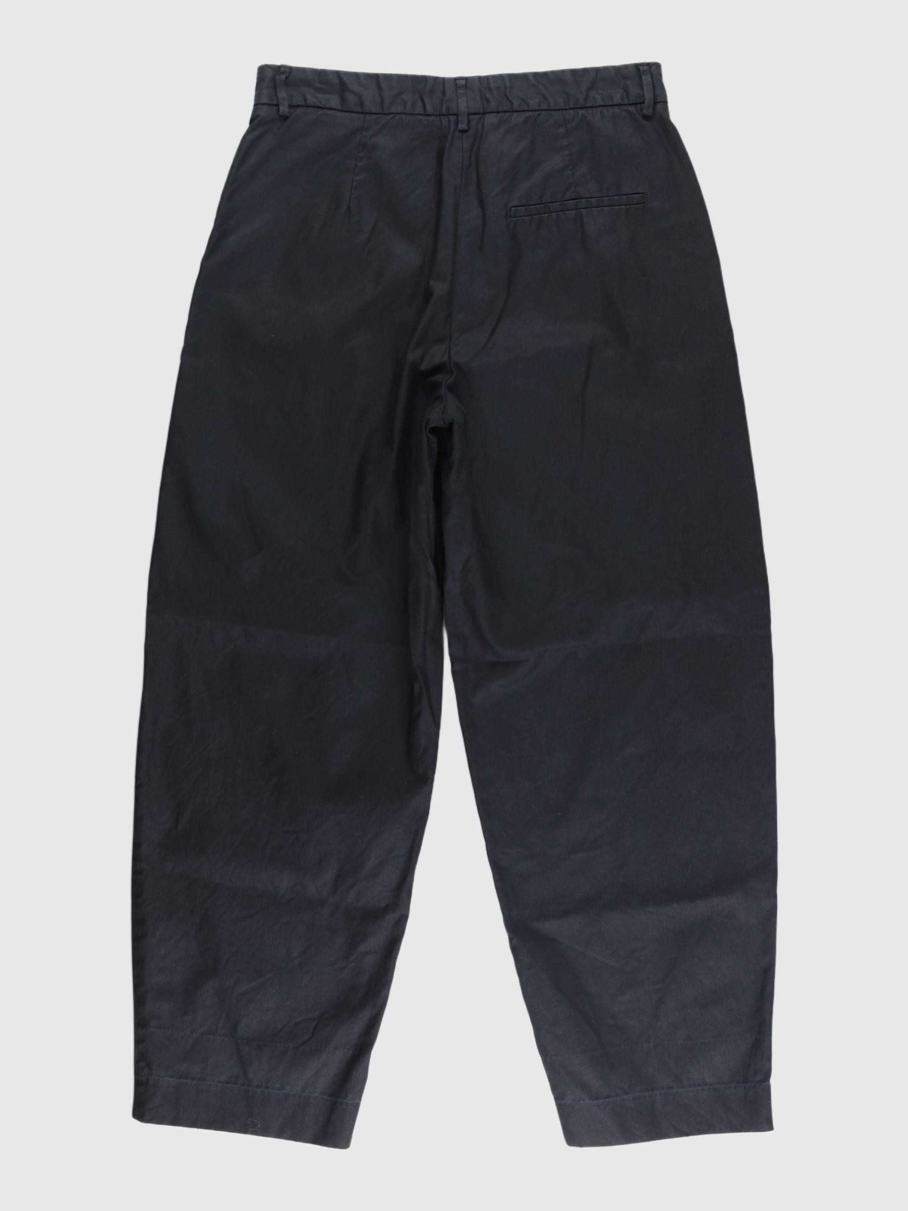 MID WAIST BUKSER MED BARREL-FIT