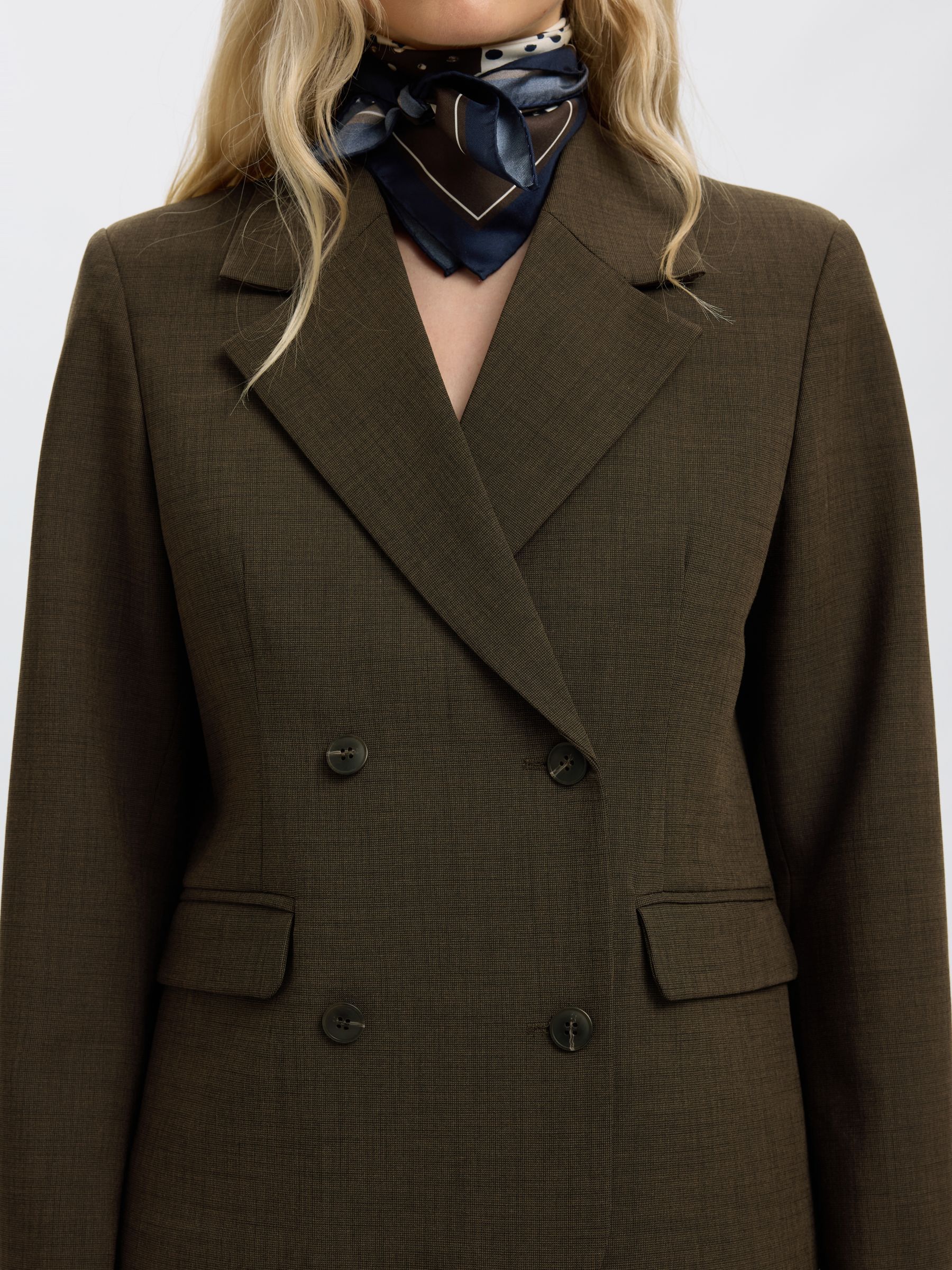 REGULAR FIT DOUBLE-BREASTED BLAZER