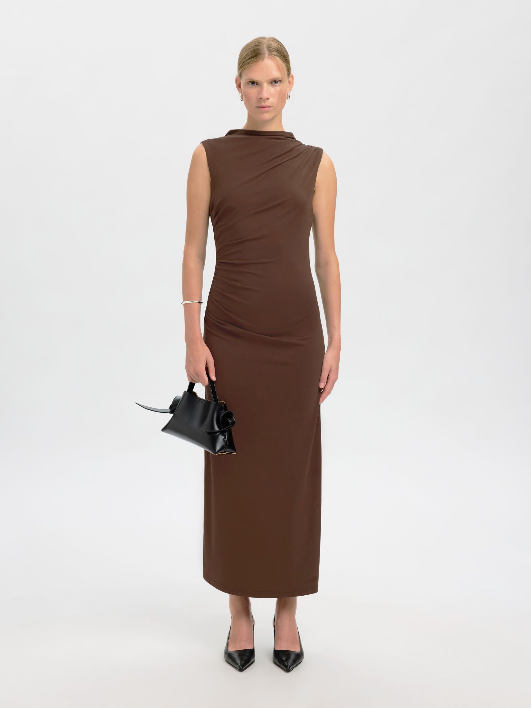 DRAPIERTES MAXIKLEID