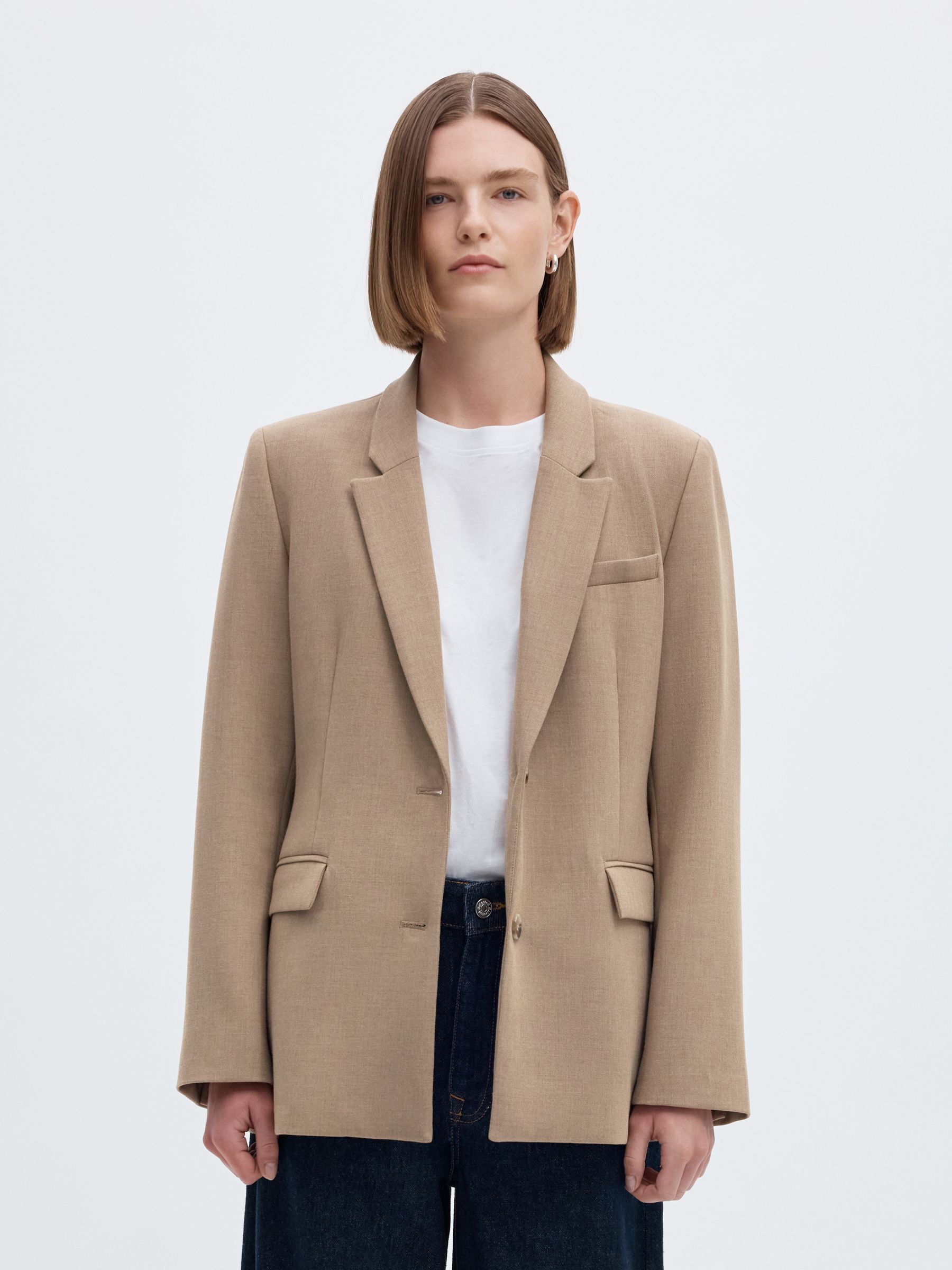 KLASSISCHER VISKOSEMIX BLAZER