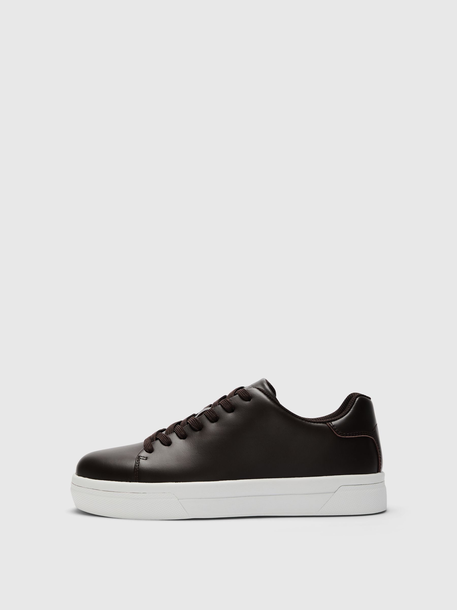 CHUNKY LEATHER TRAINERS