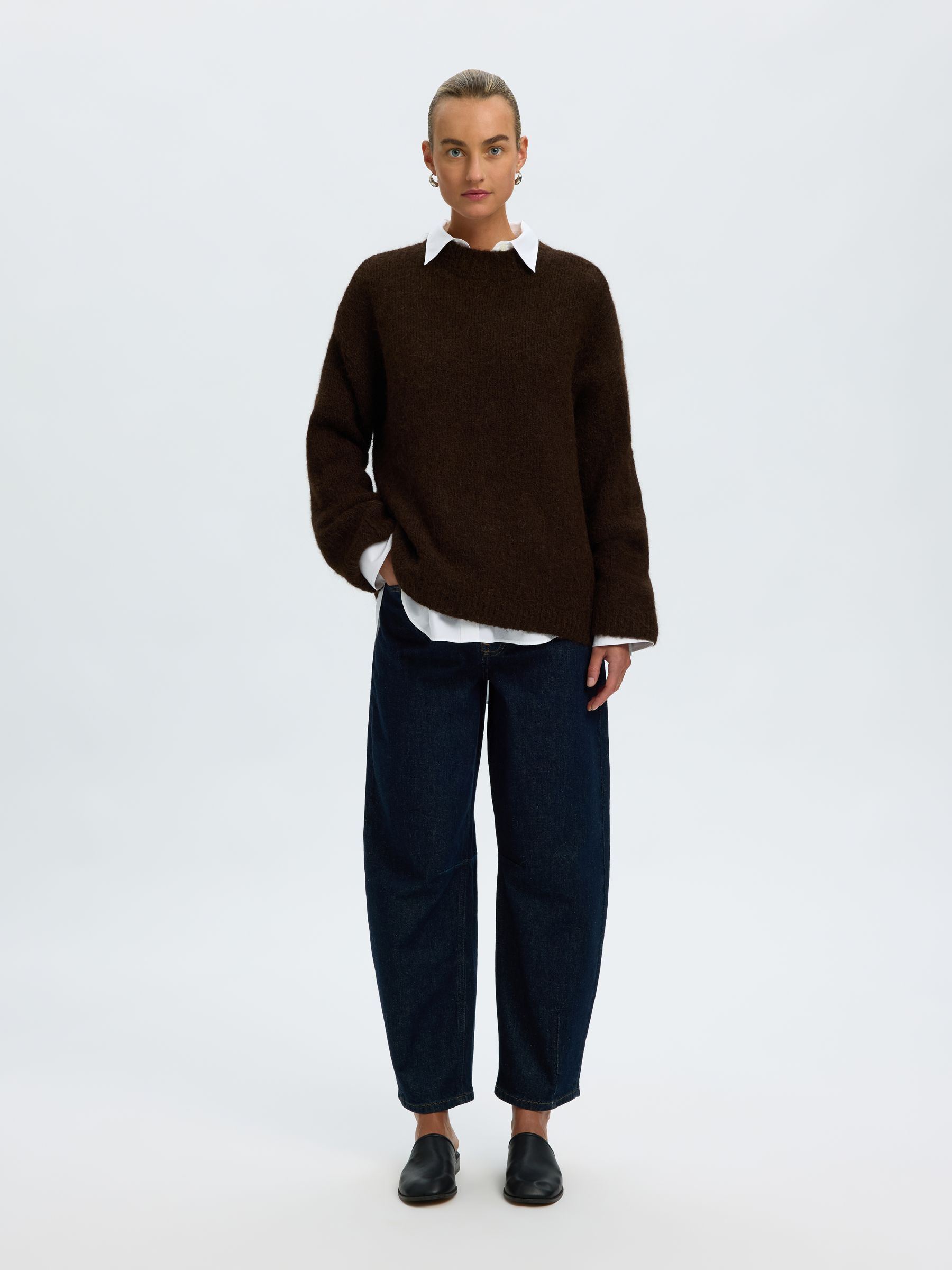 WOOL BLEND  PULLOVER