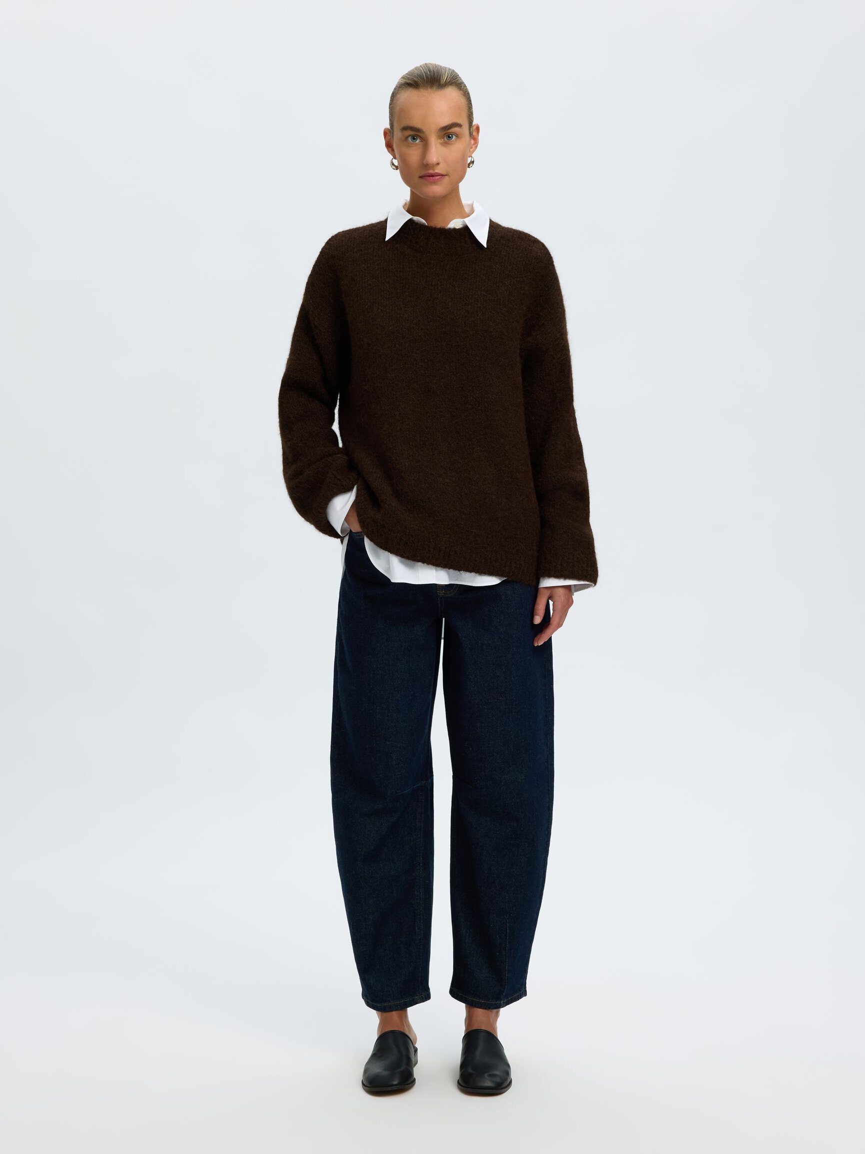 WOOL BLEND PULLOVER