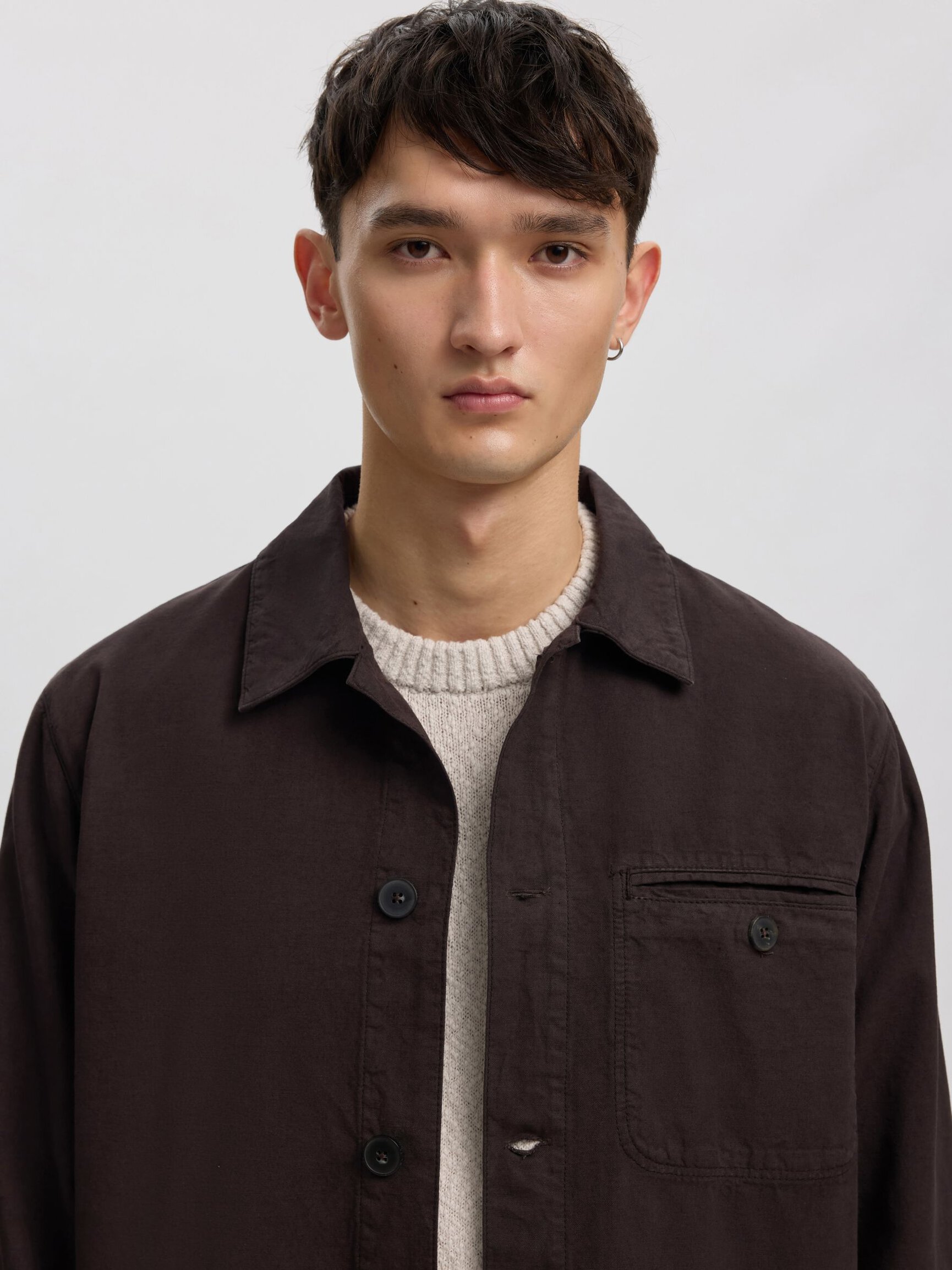 LONG SLEEVED OVERSHIRT