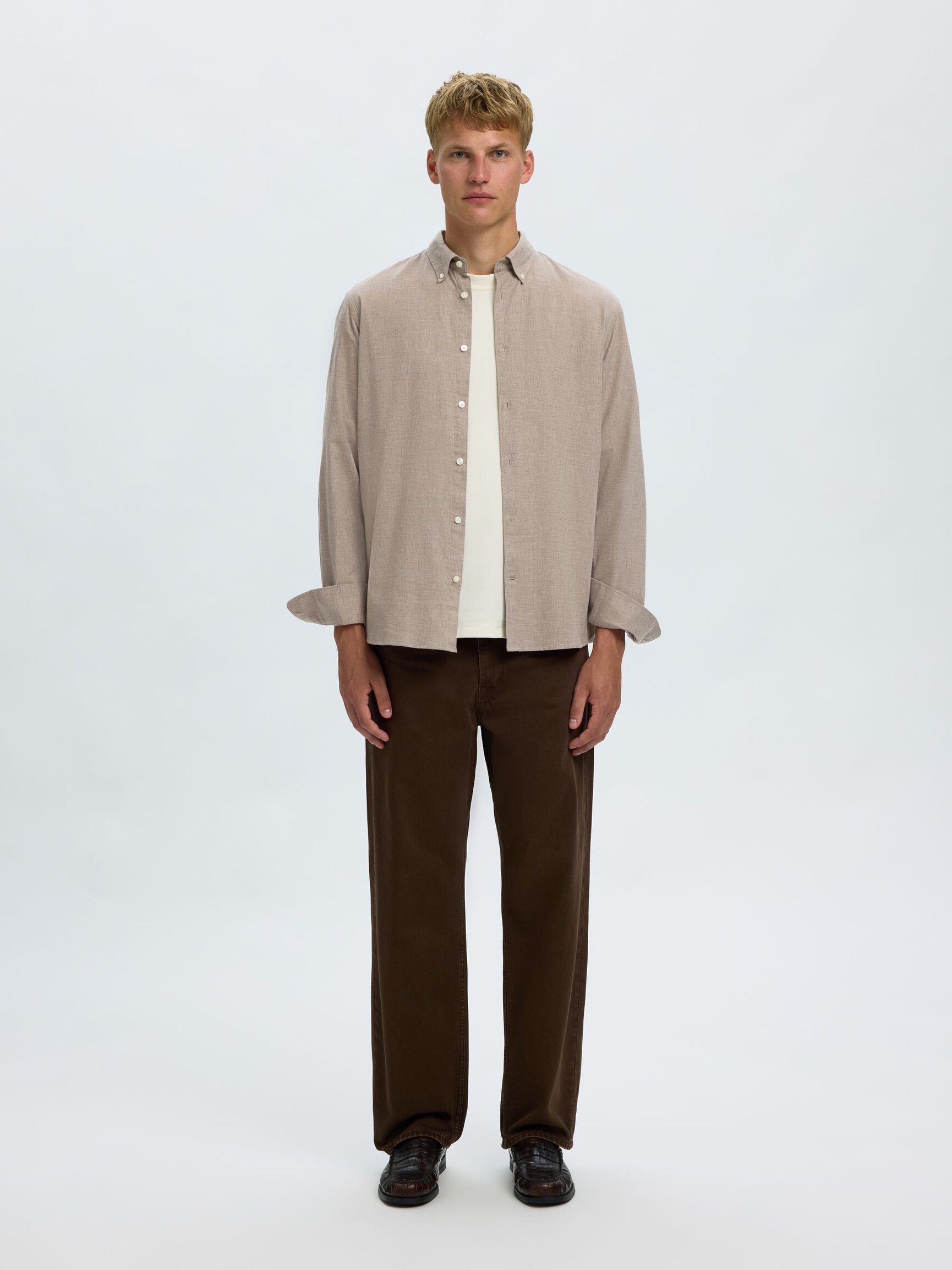COTTON LONG SLEEVED SHIRT