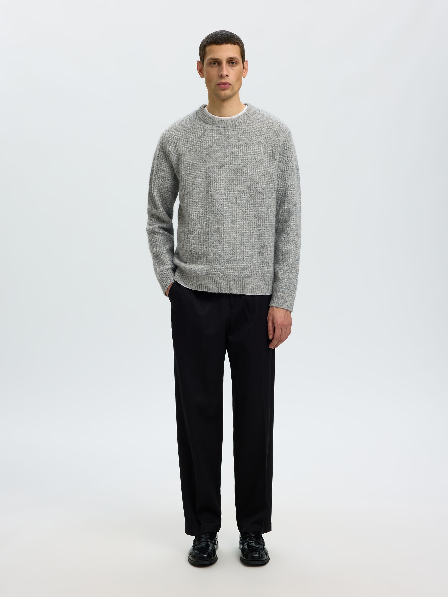 VAFFELSTRIK JUMPER