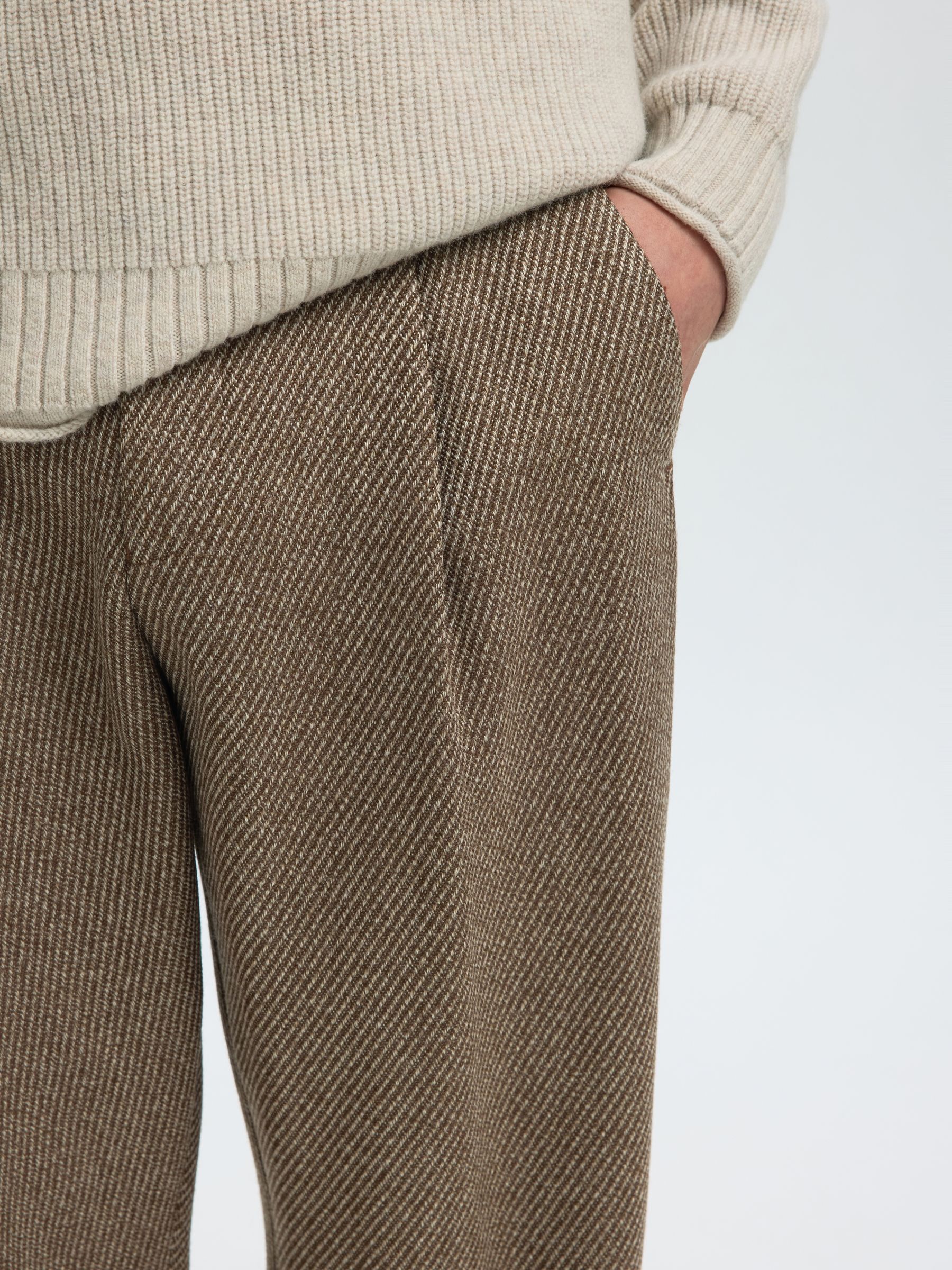 WOOL LOOSE-FIT TROUSERS