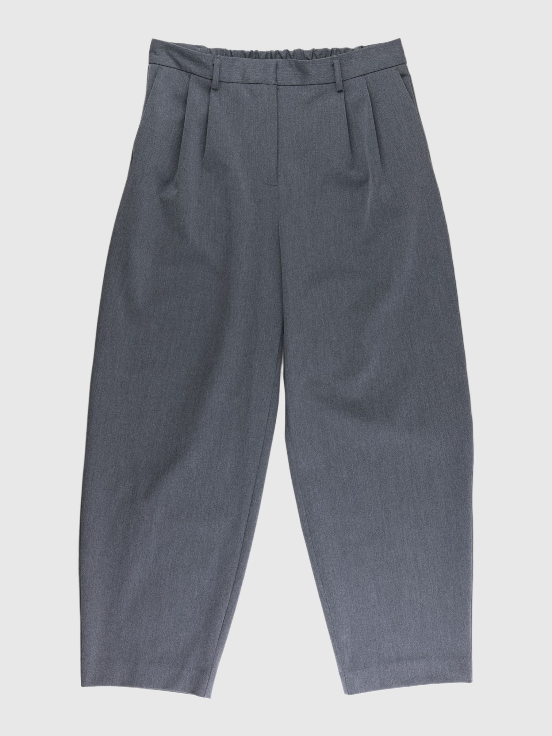 TAILORED BARREL FIT TROUSERS