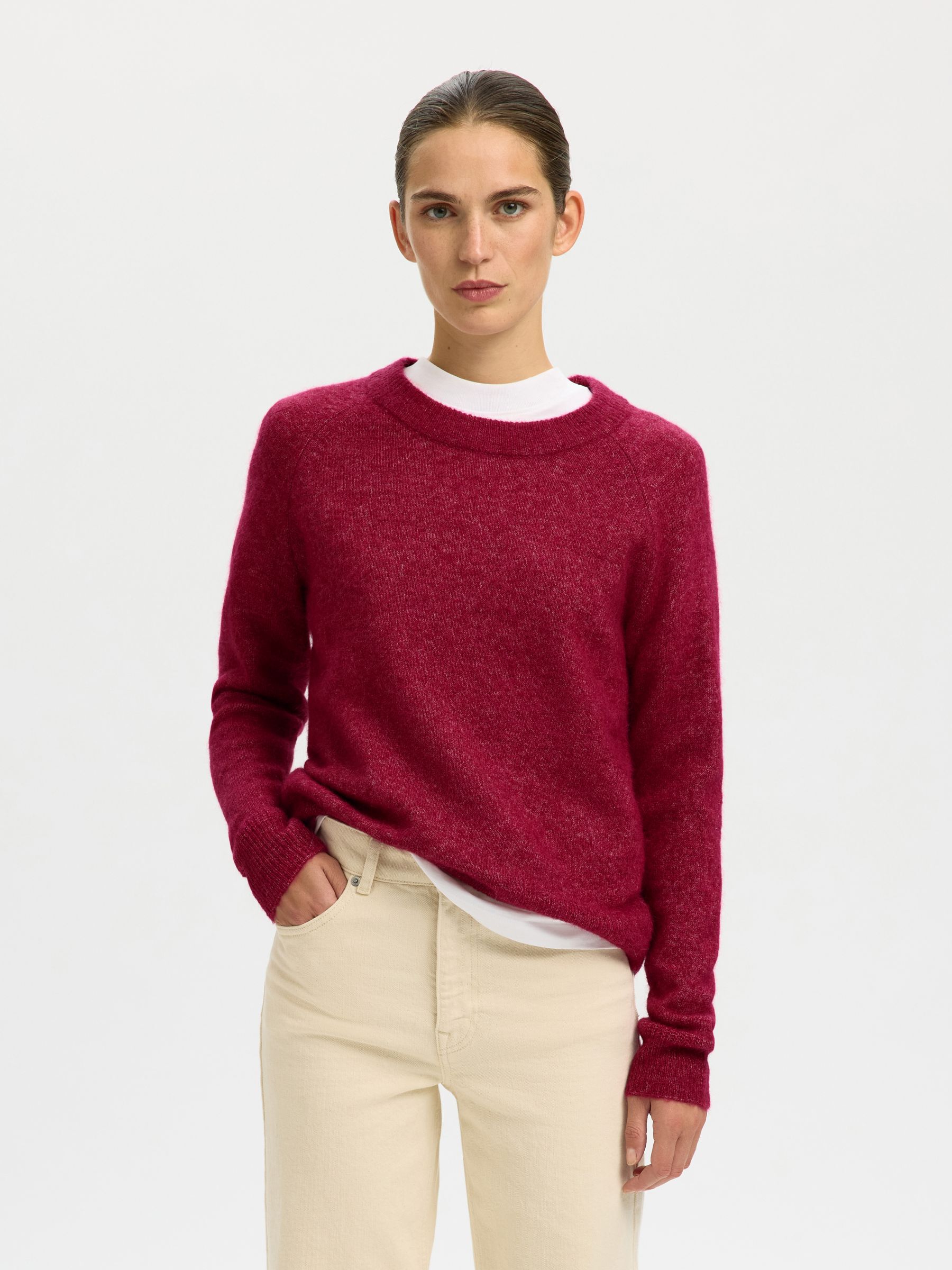 WOOL BLEND JUMPER