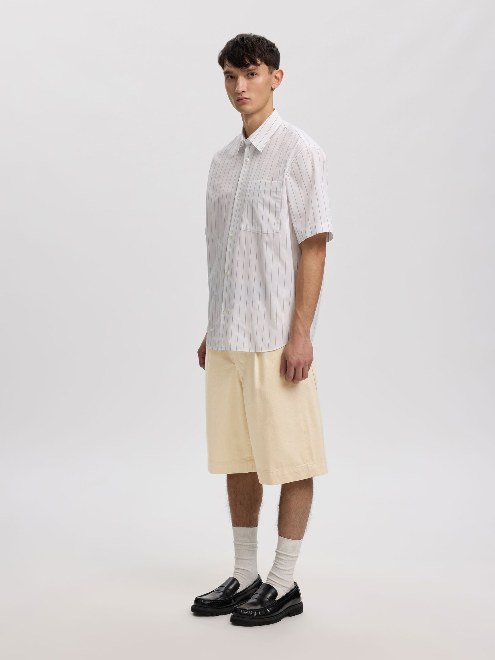 SELVEDGE DENIM SHORTS